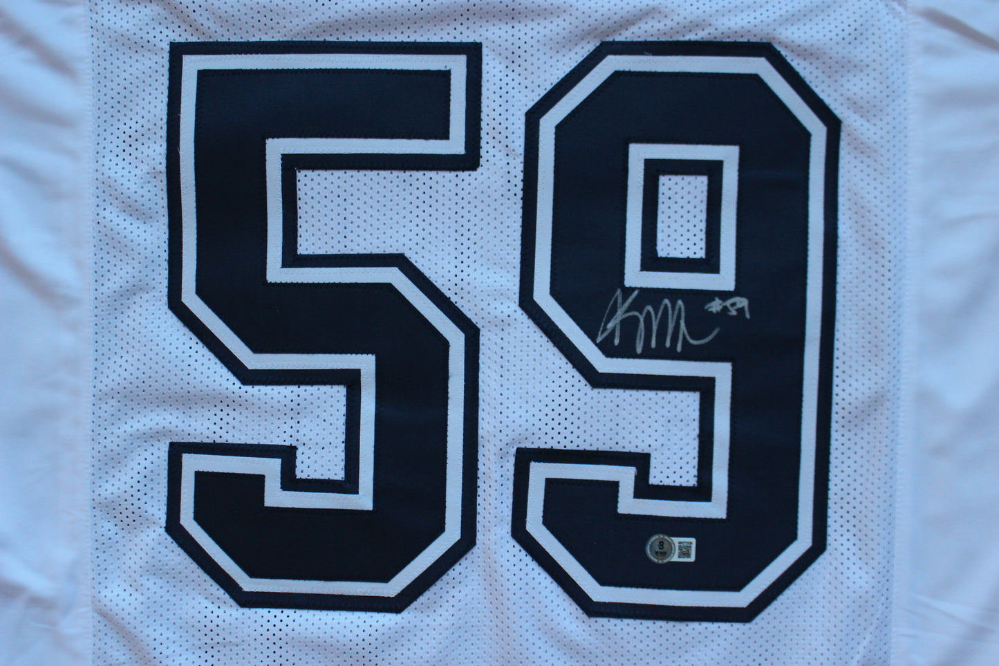 KENNETH MURRAY DALLAS COWBOYS SIGNED ALT FOOTBALL JERSEY OU Sooners BAS