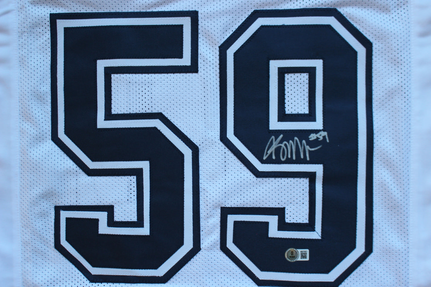 KENNETH MURRAY DALLAS COWBOYS SIGNED ALT FOOTBALL JERSEY OU Sooners BAS