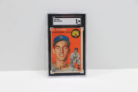 1954 Topps 201 Al Kaline SGC 1