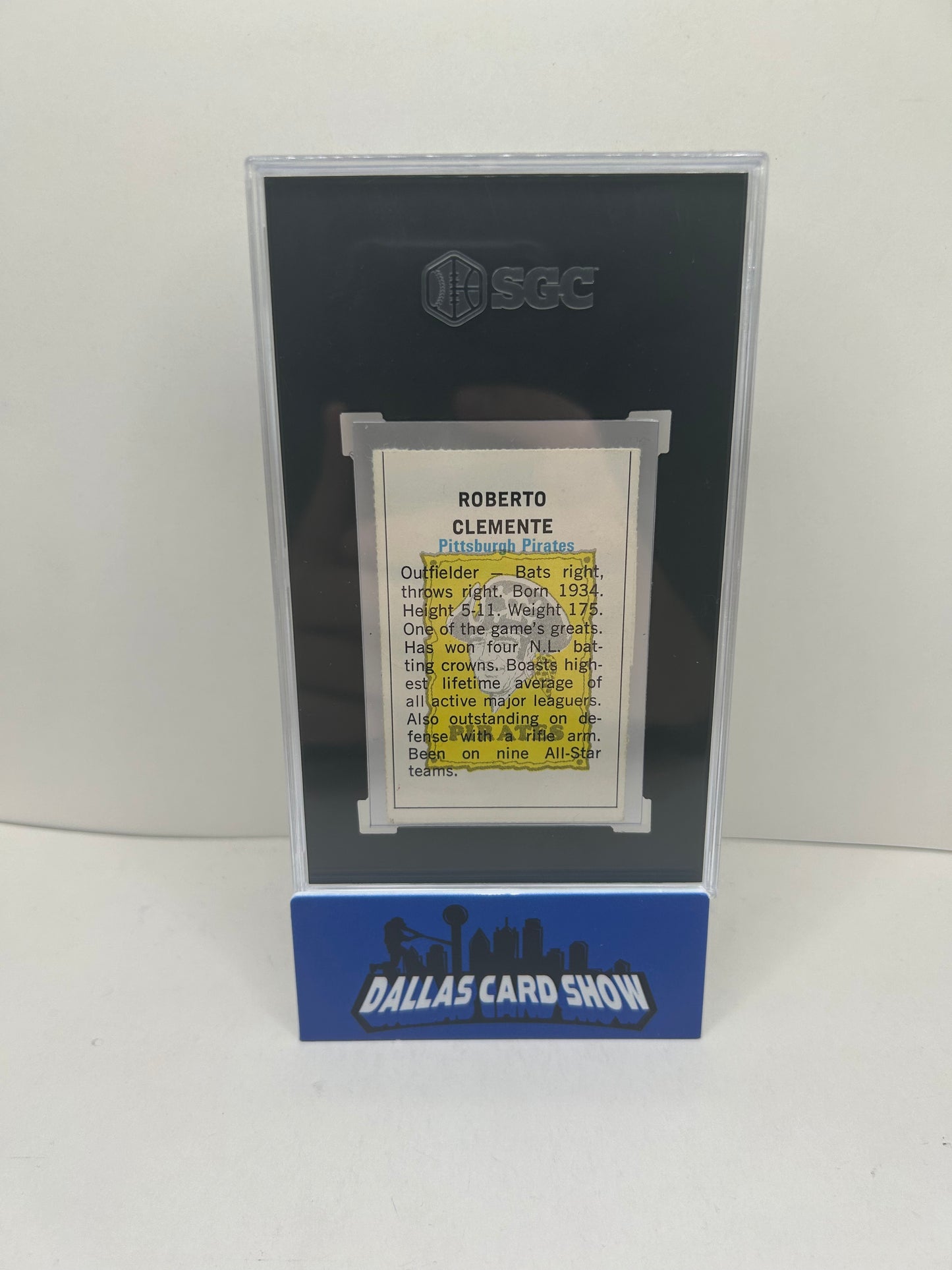 ROBERTO CLEMENTE 1971 Dell Today's Team Stamps PIRATES HOF SGC 3