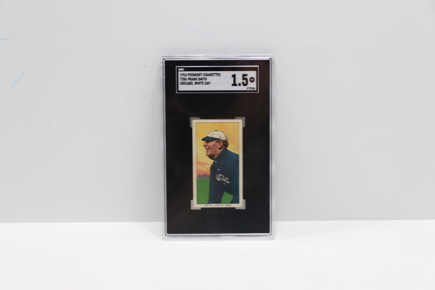 1910 Piedmont Cigarettes T206 Frank Smith Chicago SGC 1.5