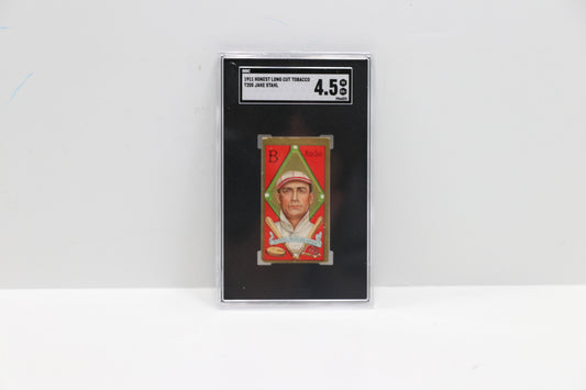 1911 Honest Long Cut Tobacco T205 Jake Stahl SGC 4.5