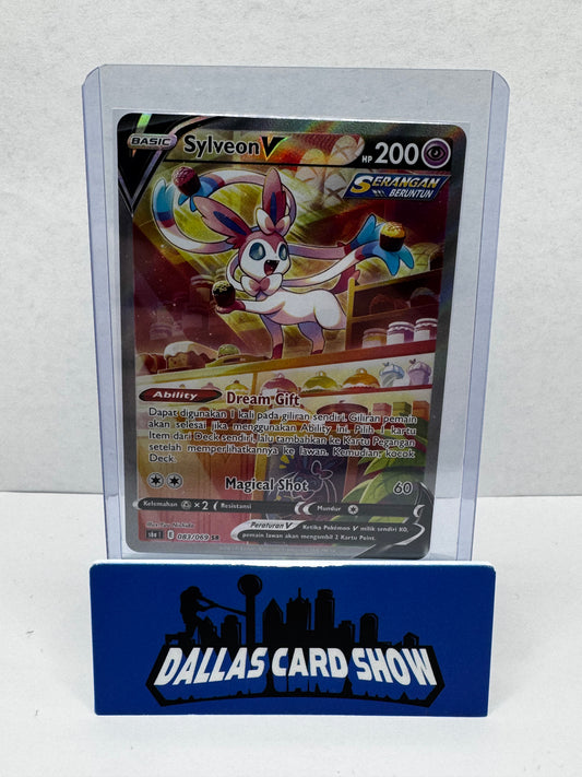 2021 Pokemon - Sylveon V (Alt Art) - 083/069 INDONESIAN RARE