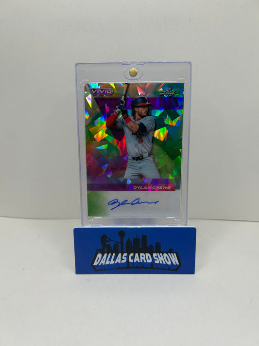 2024 Leaf Vivid Baseball Dylan Crews Auto #1/4