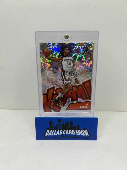 2022-23 Panini Crown Royale Ja Morant #7 Kaboom Case Hit SSP
