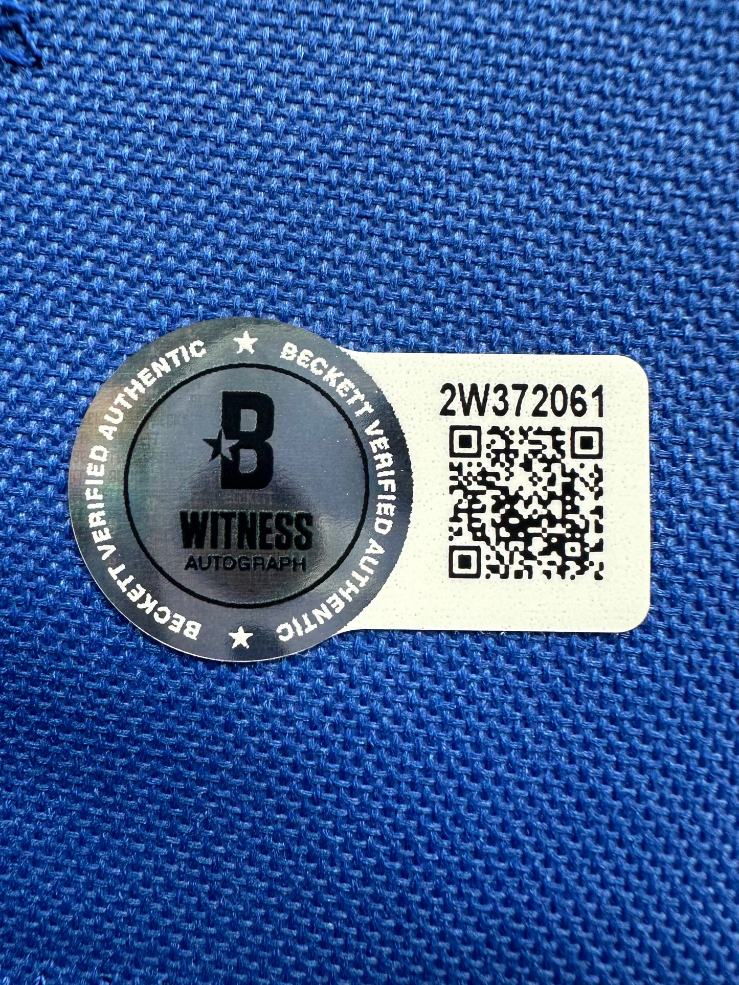 CLIFF HARRIS DALLAS COWBOYS SIGNED Medium WHITE JERSEY BAS COA