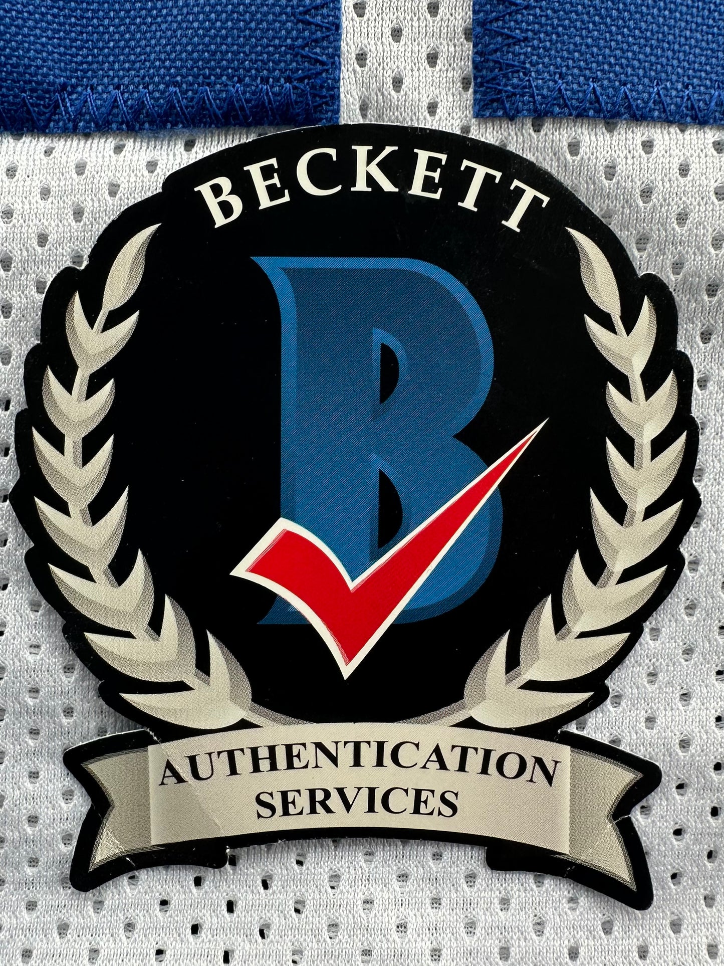 CLIFF HARRIS DALLAS COWBOYS SIGNED Medium WHITE JERSEY BAS COA