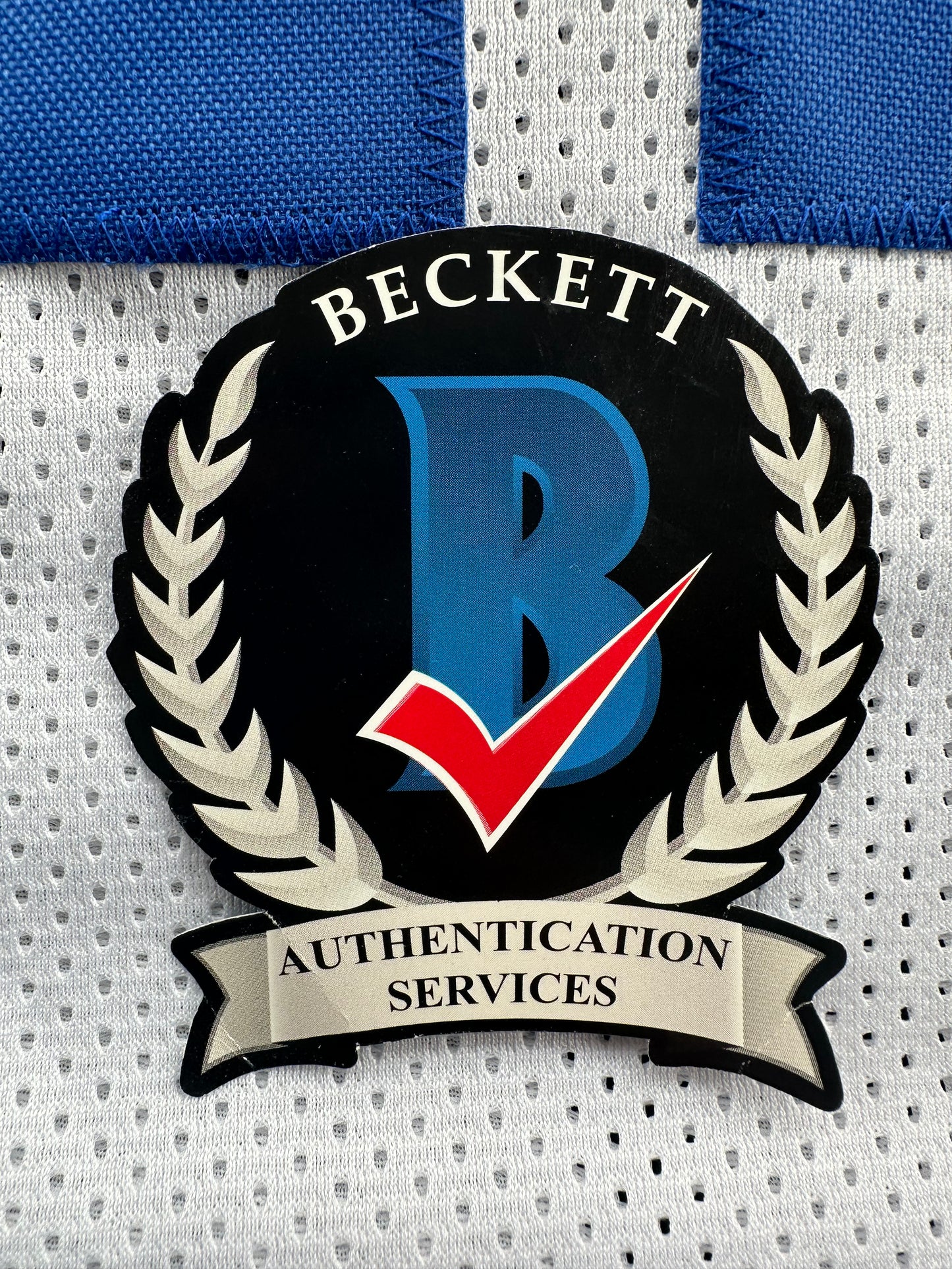 CLIFF HARRIS DALLAS COWBOYS SIGNED Medium WHITE JERSEY BAS COA