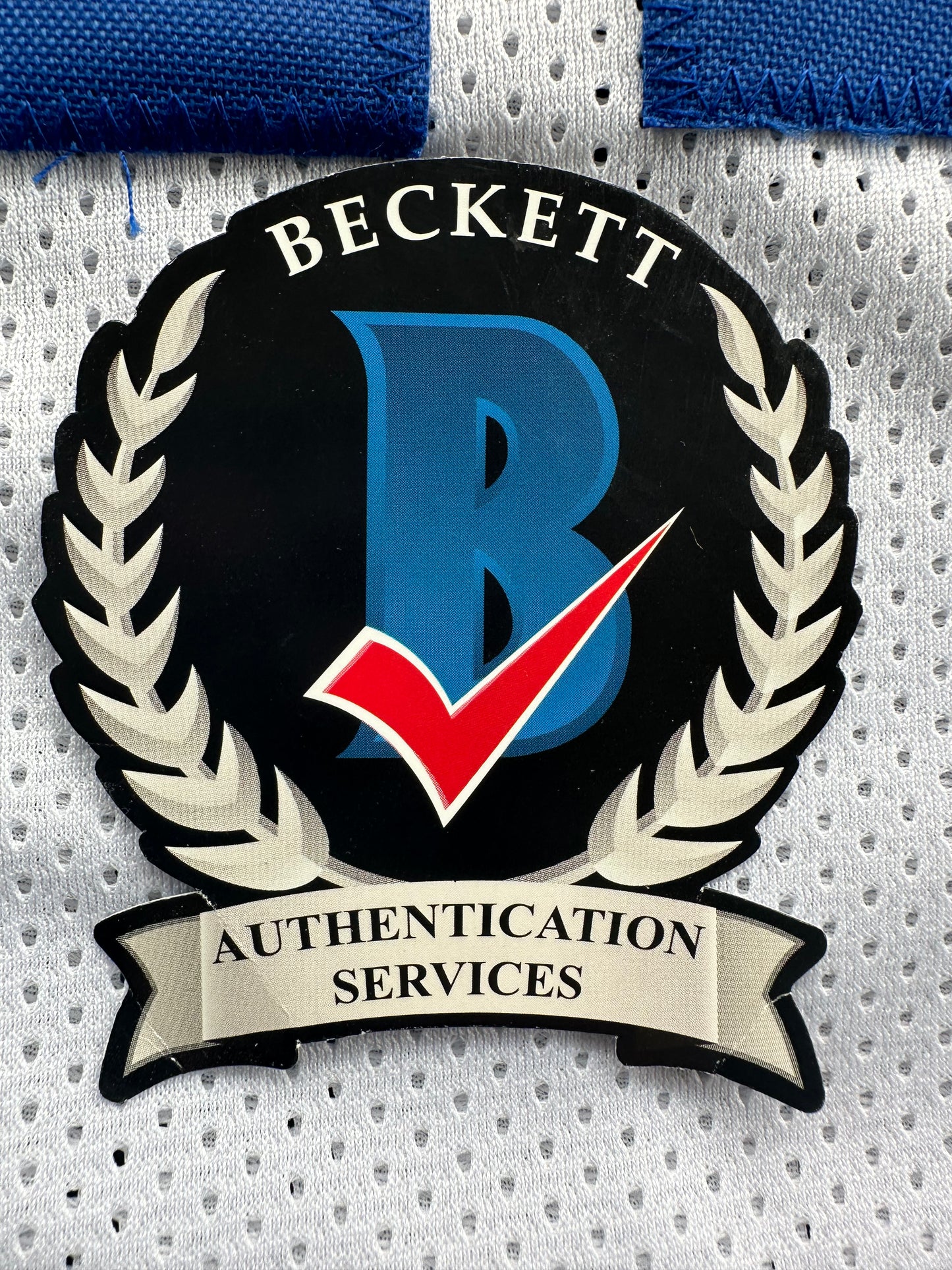 CLIFF HARRIS DALLAS COWBOYS SIGNED Medium WHITE JERSEY BAS COA