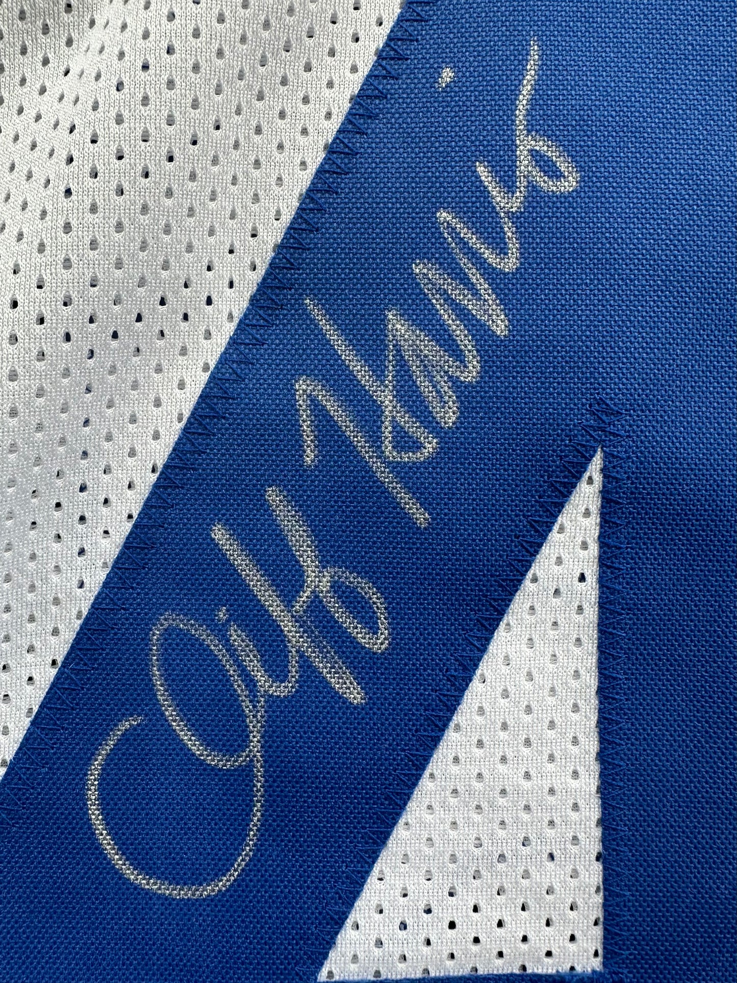 CLIFF HARRIS DALLAS COWBOYS SIGNED Medium WHITE JERSEY BAS COA