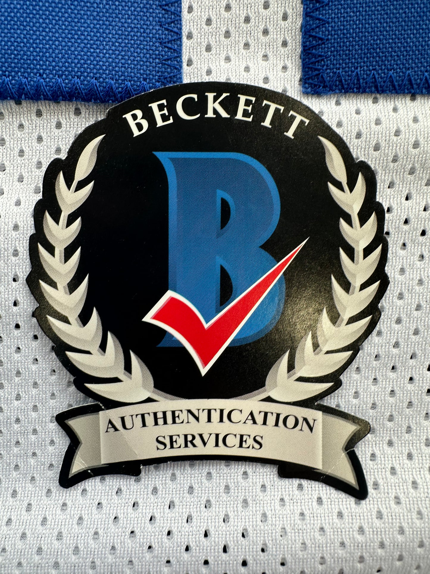 CLIFF HARRIS DALLAS COWBOYS SIGNED Medium WHITE JERSEY BAS COA