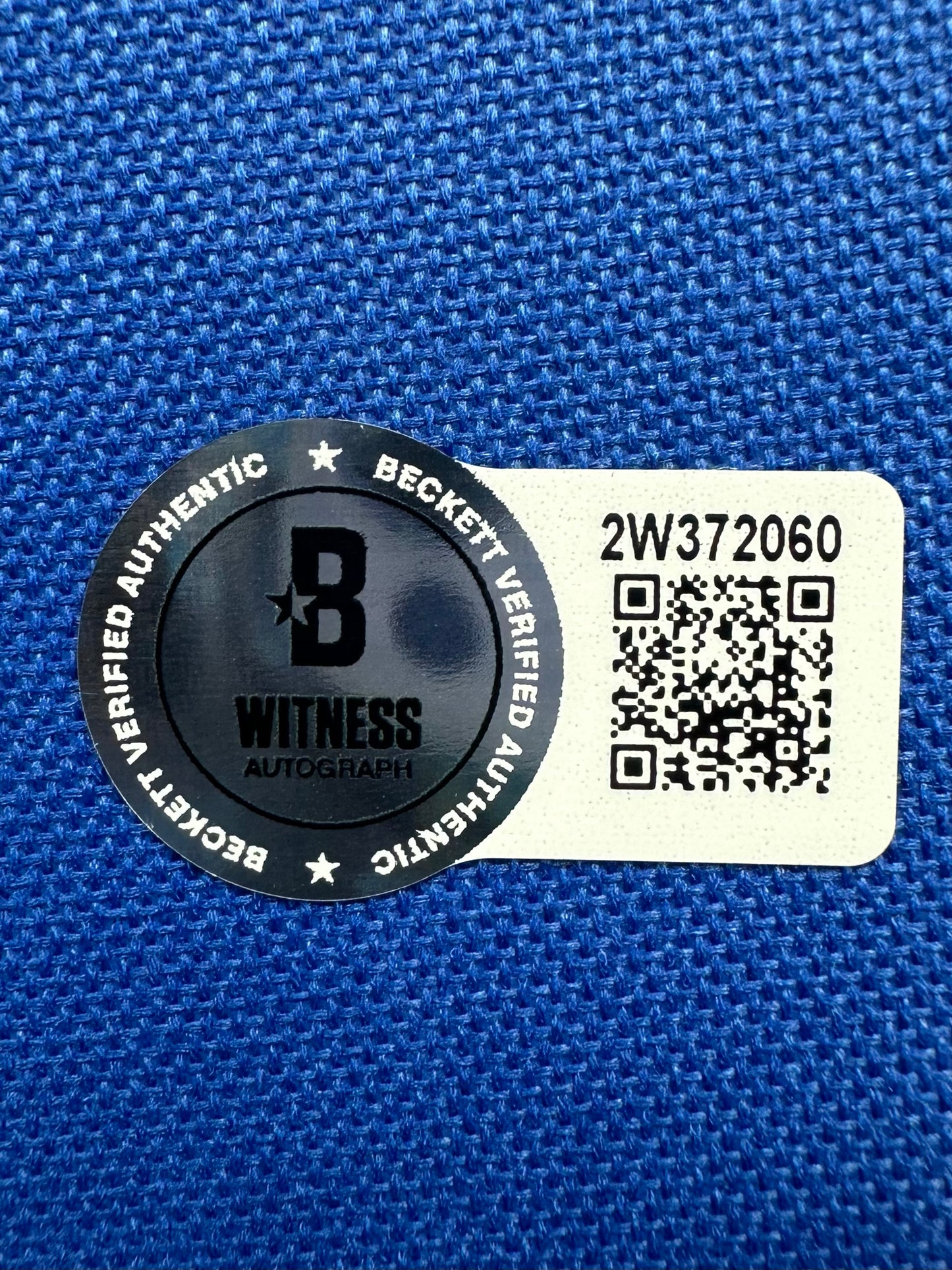 CLIFF HARRIS DALLAS COWBOYS SIGNED Medium WHITE JERSEY BAS COA