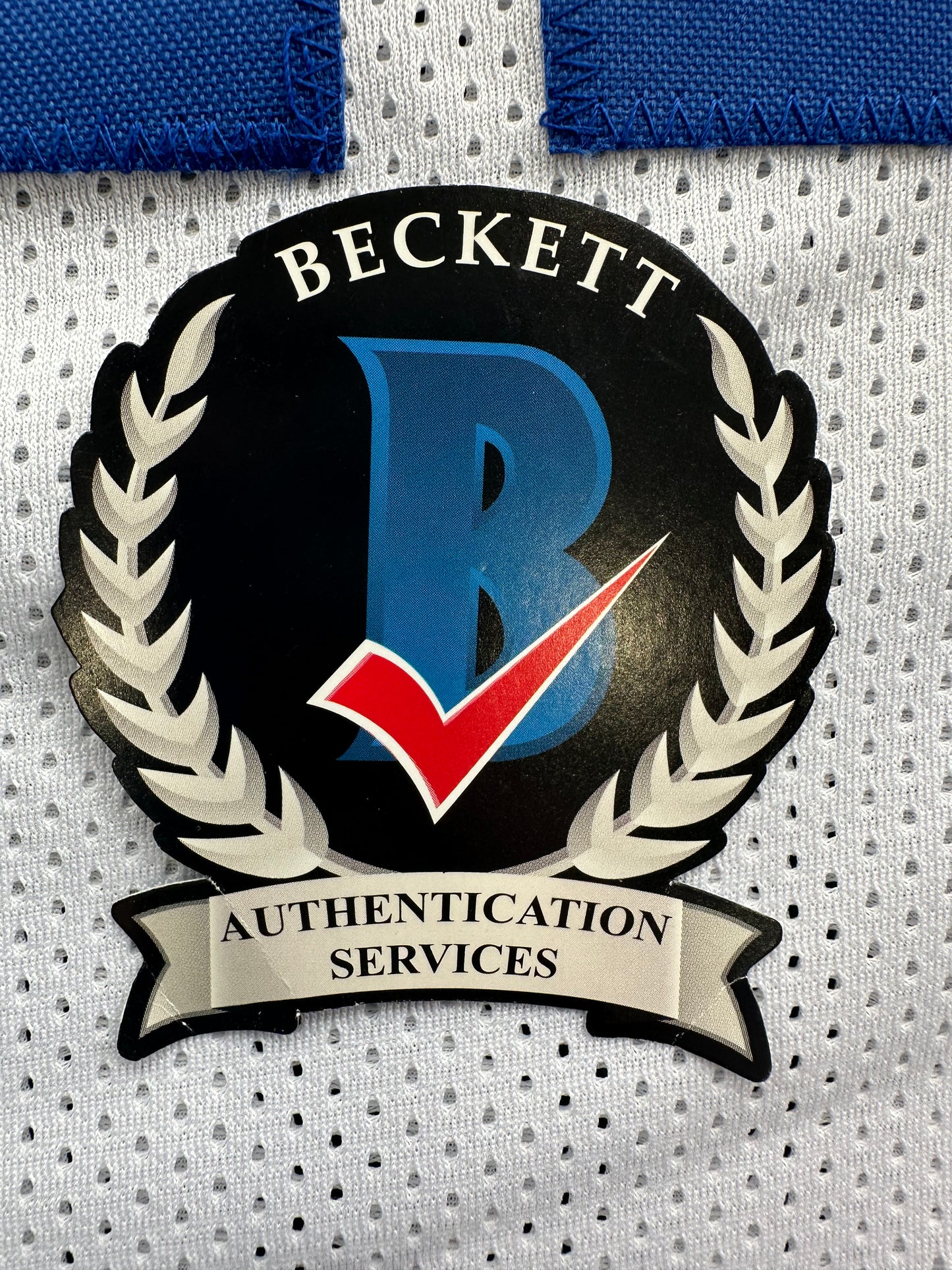 CLIFF HARRIS DALLAS COWBOYS SIGNED Medium WHITE JERSEY BAS COA