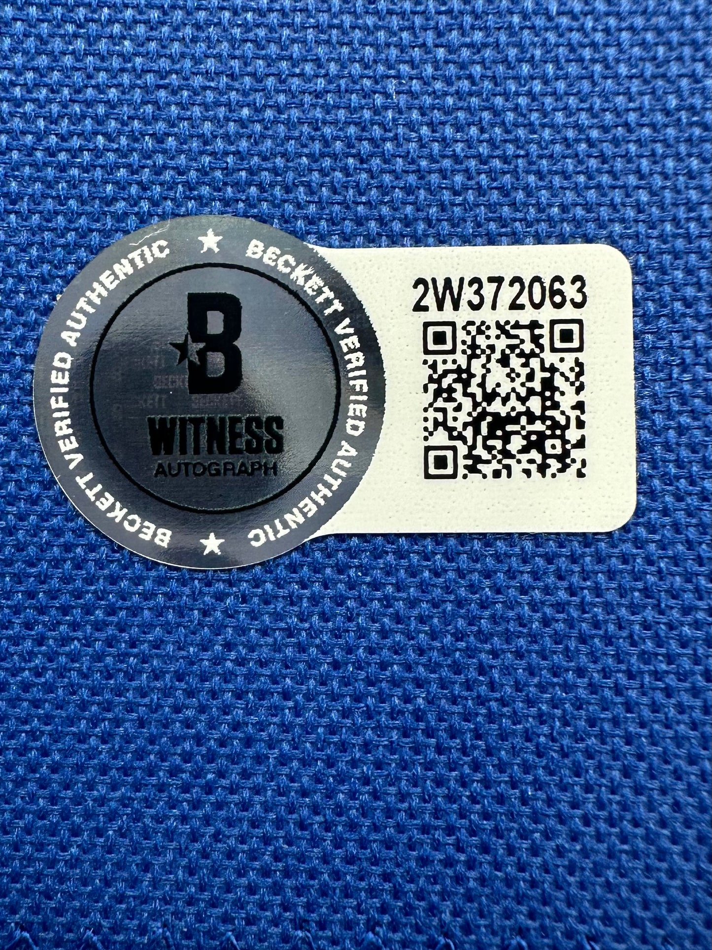 CLIFF HARRIS DALLAS COWBOYS SIGNED Large WHITE JERSEY BAS COA