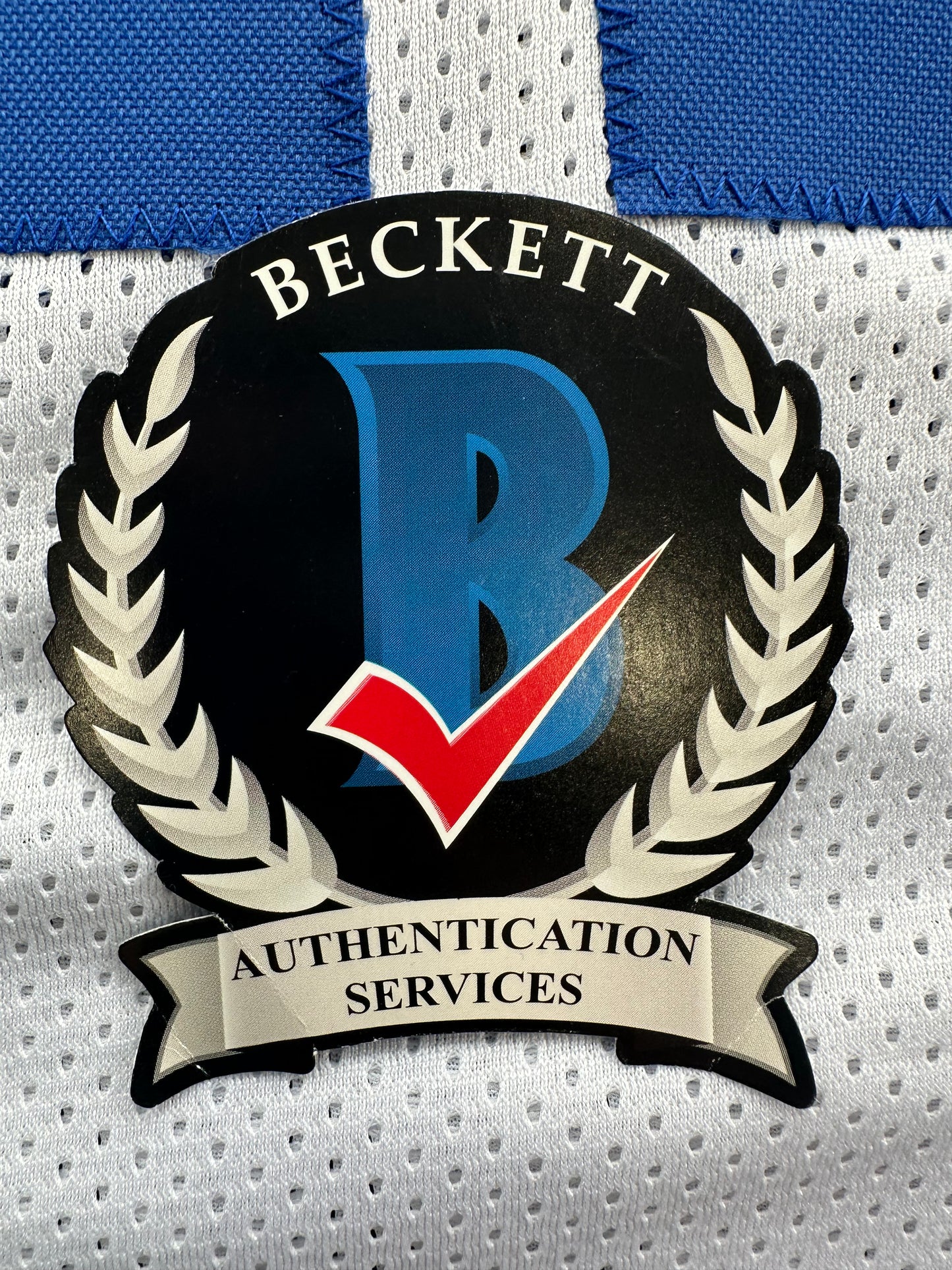 CLIFF HARRIS DALLAS COWBOYS SIGNED Large WHITE JERSEY BAS COA