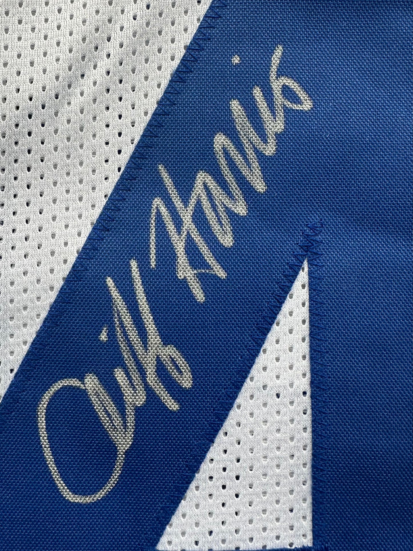 CLIFF HARRIS DALLAS COWBOYS SIGNED Large WHITE JERSEY BAS COA