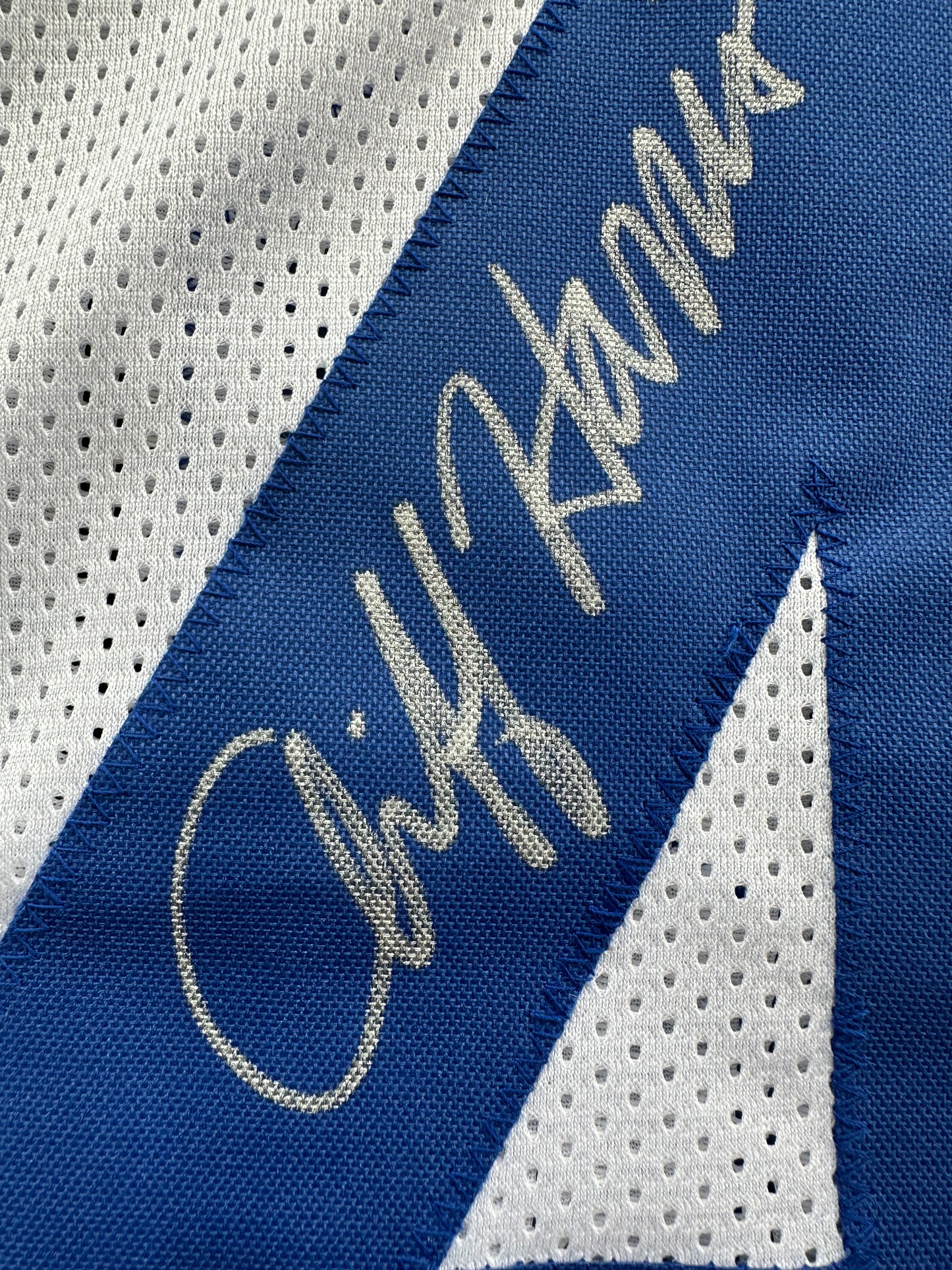 CLIFF HARRIS DALLAS COWBOYS SIGNED Large WHITE JERSEY BAS COA