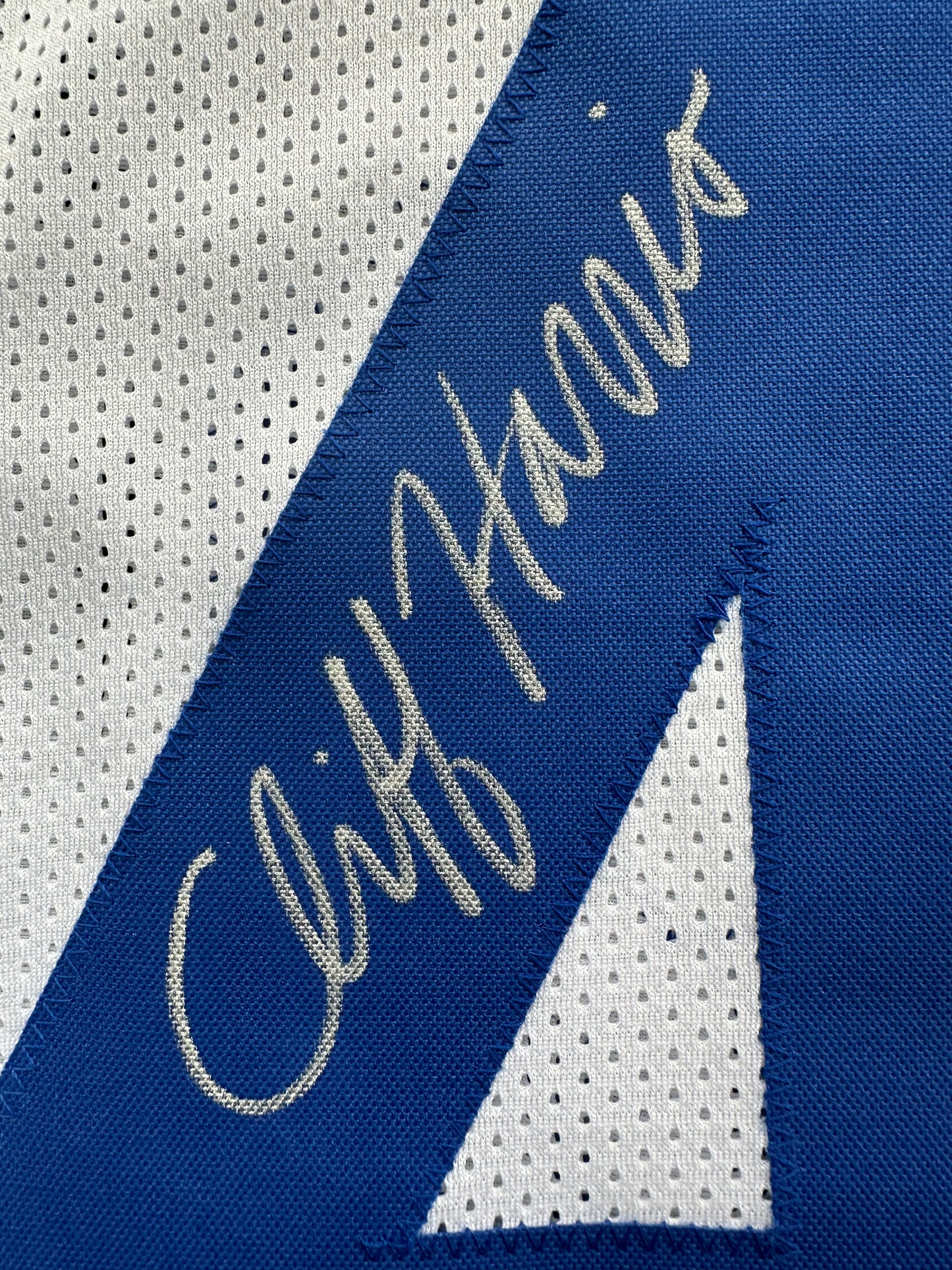 CLIFF HARRIS DALLAS COWBOYS SIGNED Large WHITE JERSEY BAS COA