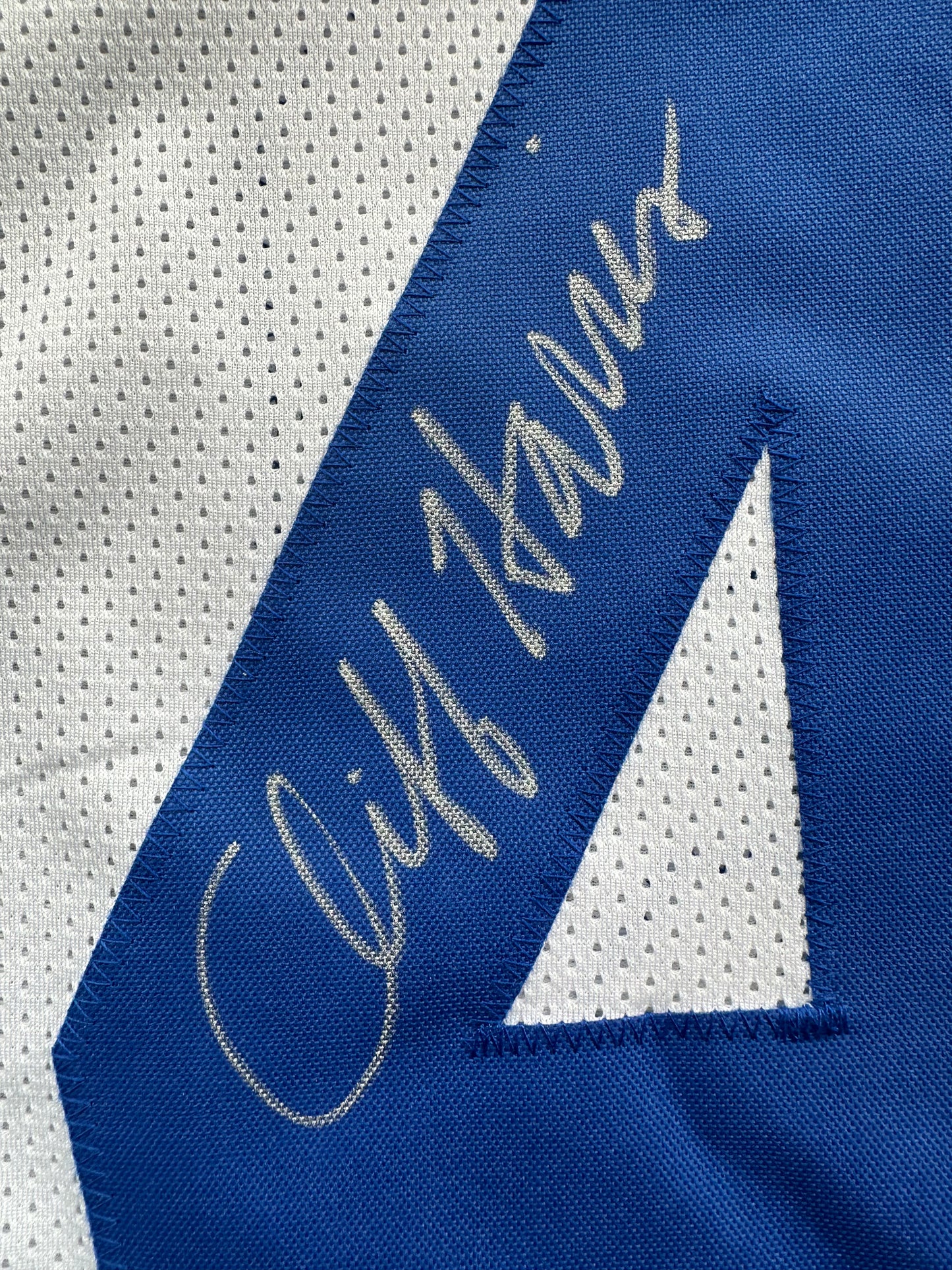 CLIFF HARRIS DALLAS COWBOYS SIGNED XL WHITE JERSEY BAS COA