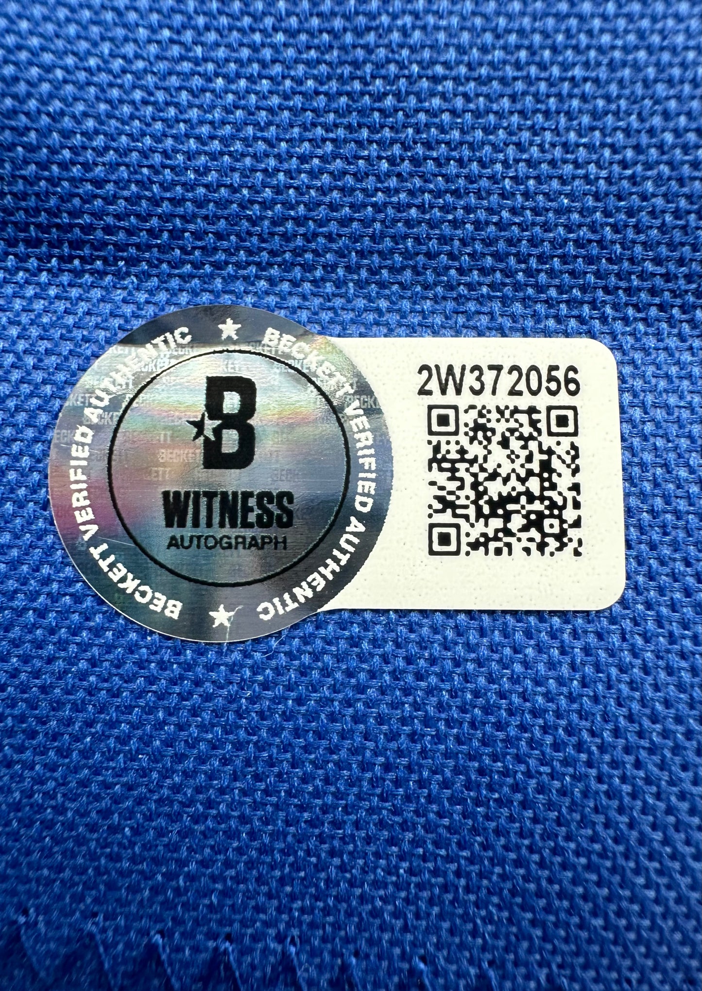 CLIFF HARRIS DALLAS COWBOYS SIGNED XL WHITE JERSEY BAS COA