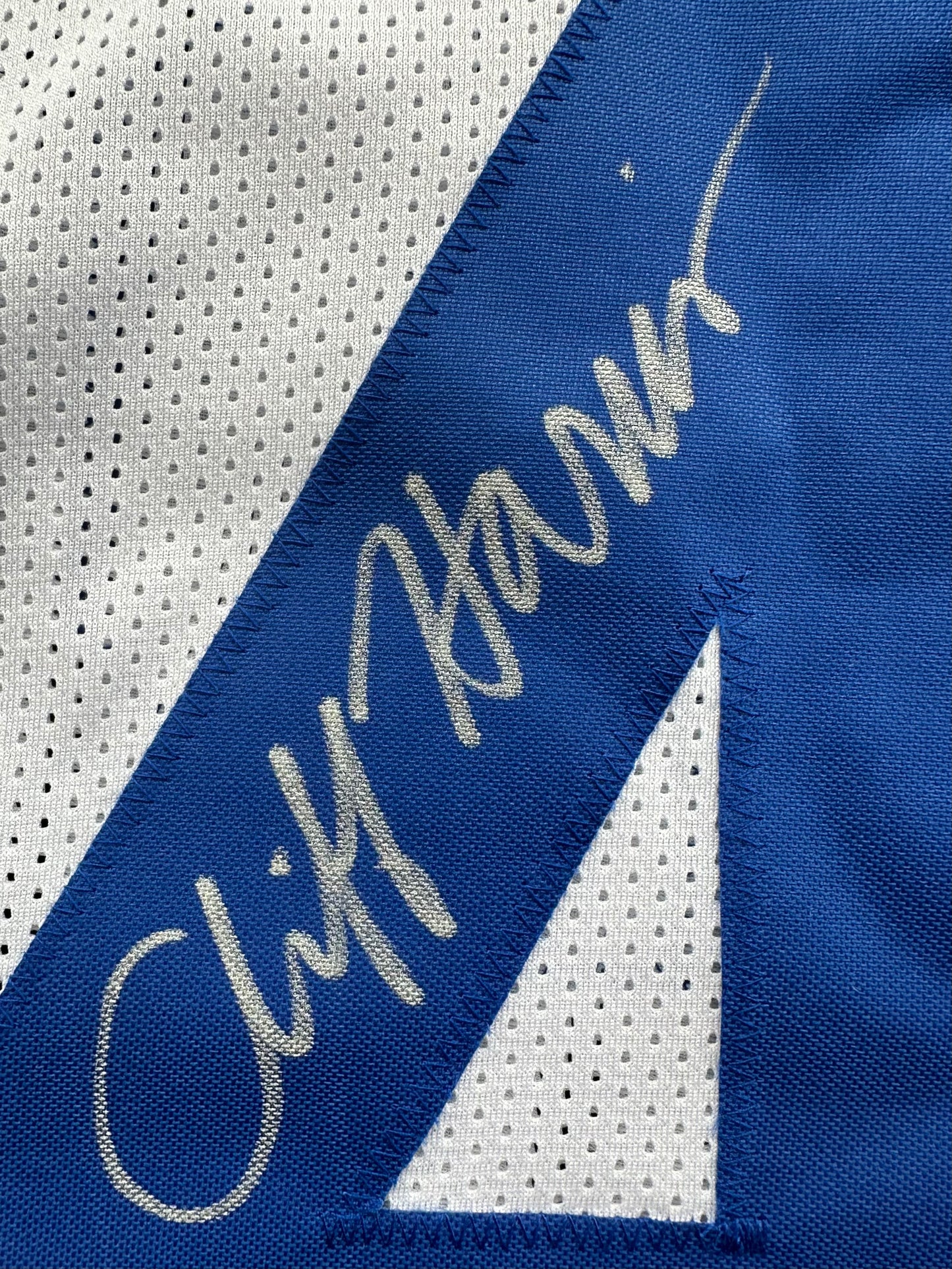 CLIFF HARRIS DALLAS COWBOYS SIGNED XL WHITE JERSEY BAS COA