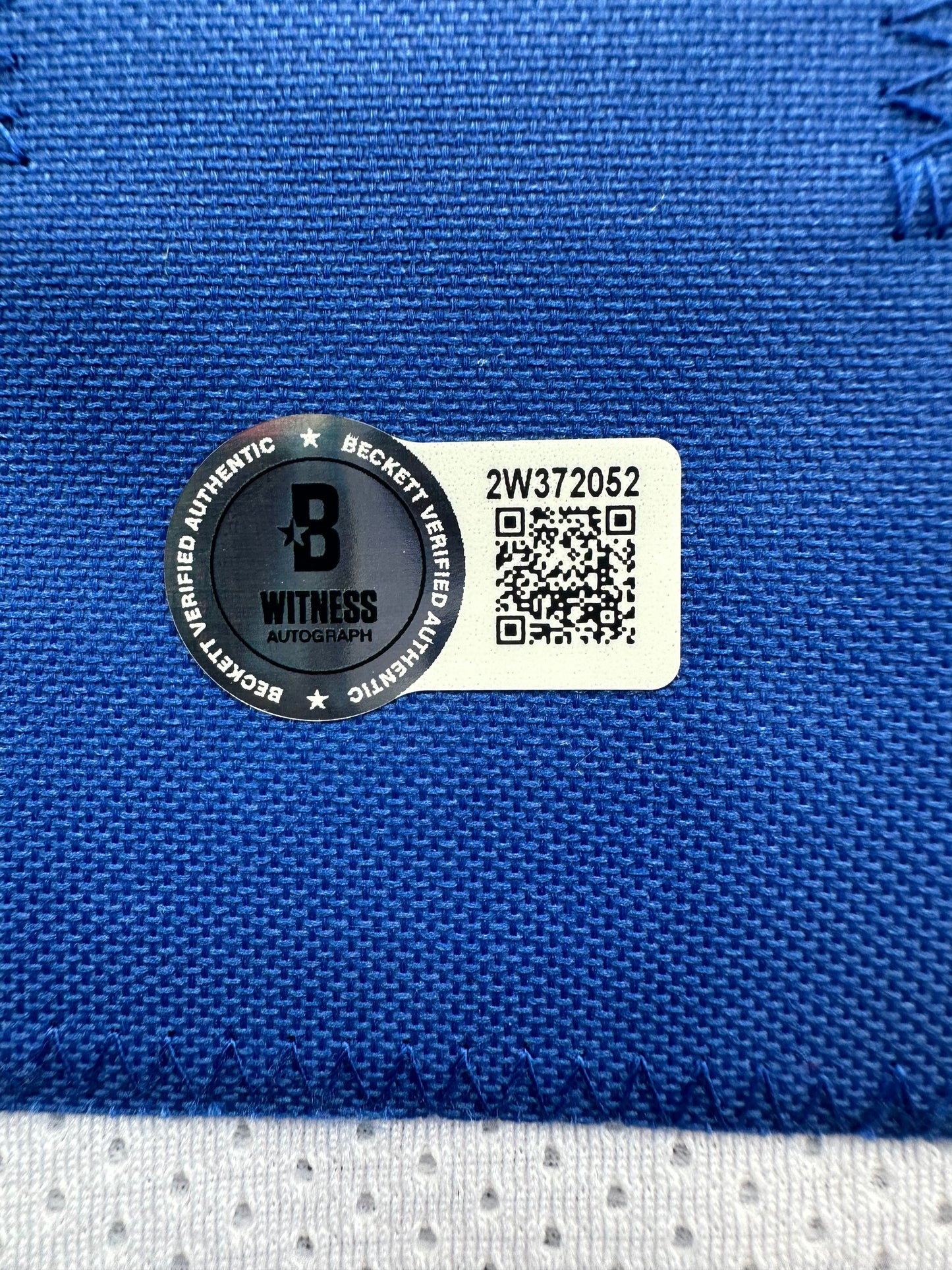 CLIFF HARRIS DALLAS COWBOYS SIGNED XL WHITE JERSEY BAS COA