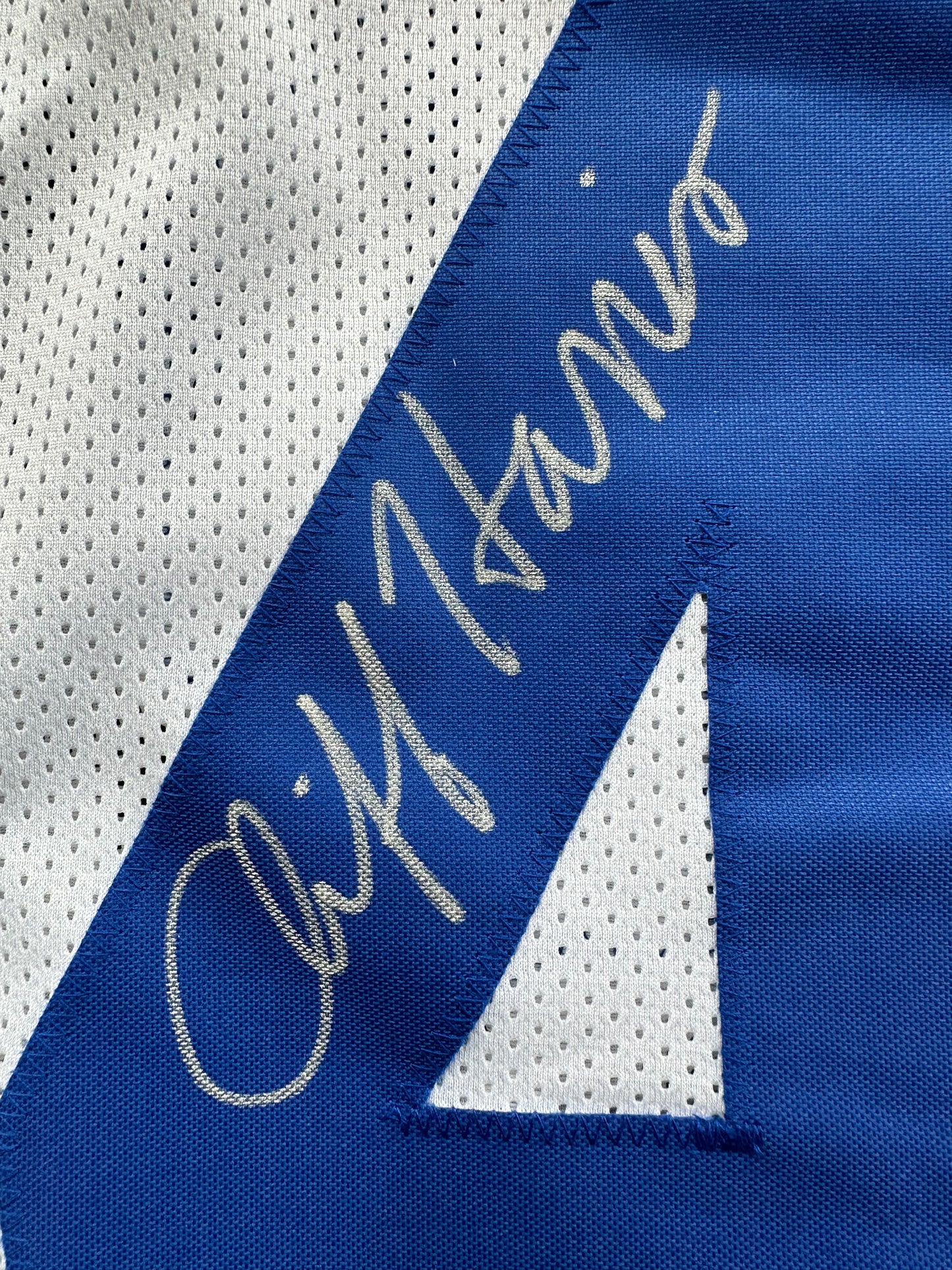 CLIFF HARRIS DALLAS COWBOYS SIGNED XL WHITE JERSEY BAS COA