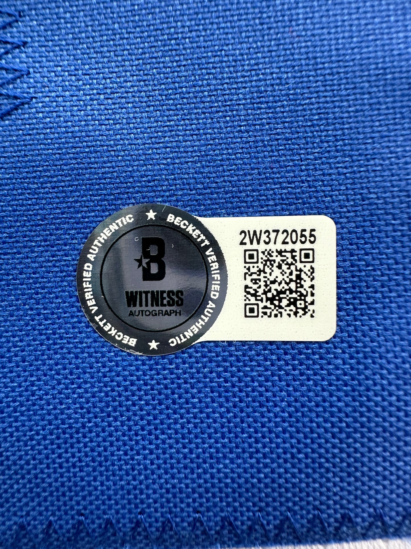 CLIFF HARRIS DALLAS COWBOYS SIGNED XL WHITE JERSEY BAS COA