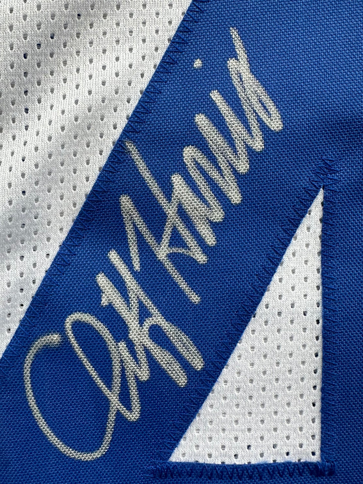 CLIFF HARRIS DALLAS COWBOYS SIGNED XL WHITE JERSEY BAS COA