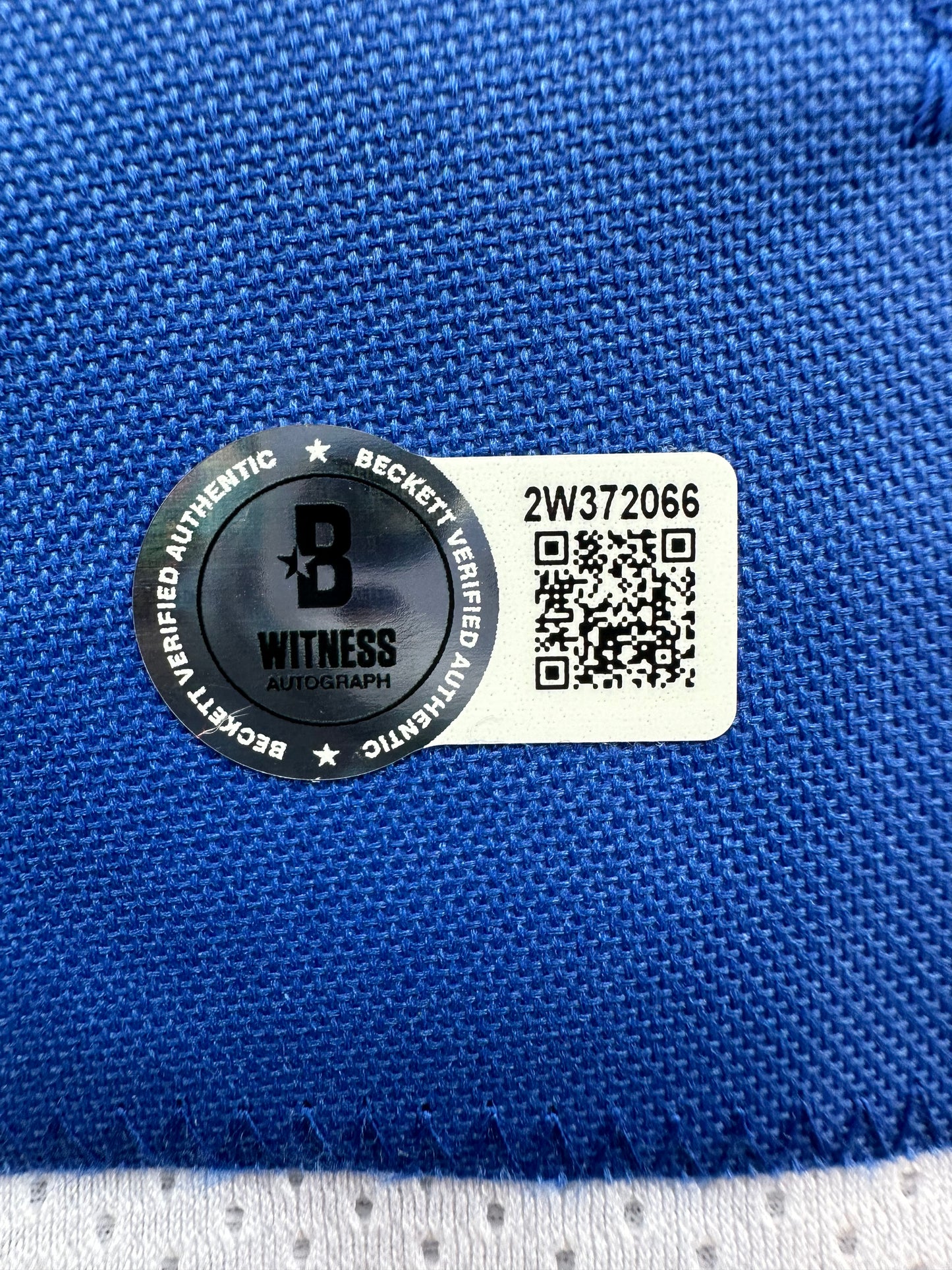 CLIFF HARRIS DALLAS COWBOYS SIGNED XL WHITE JERSEY BAS COA