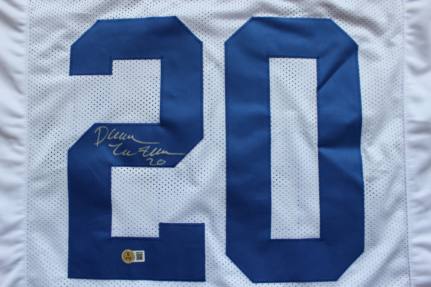 DARREN McFADDEN DALLAS COWBOYS SIGNED JERSEY Arkansas Razorbacks BAS