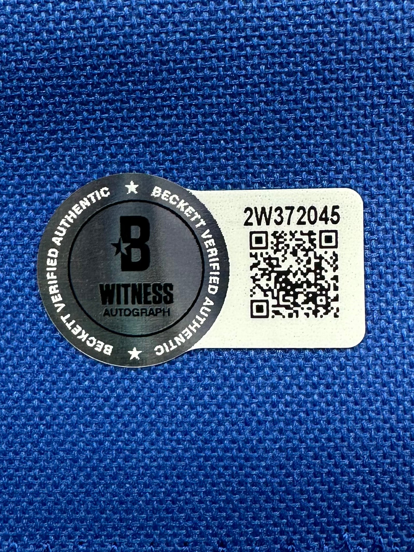 CLIFF HARRIS DALLAS COWBOYS SIGNED 2XL WHITE JERSEY BAS COA