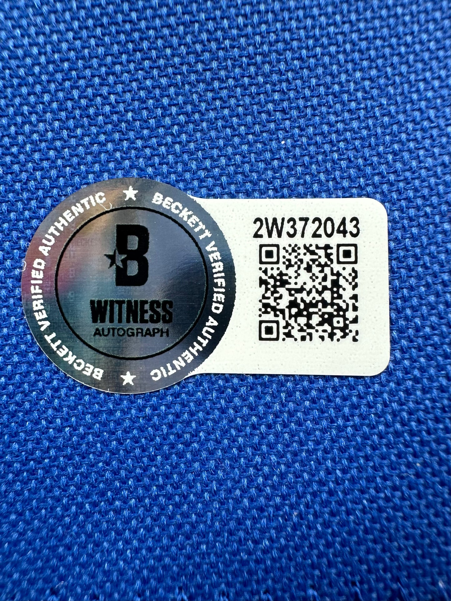 CLIFF HARRIS DALLAS COWBOYS SIGNED 2XL WHITE JERSEY BAS COA