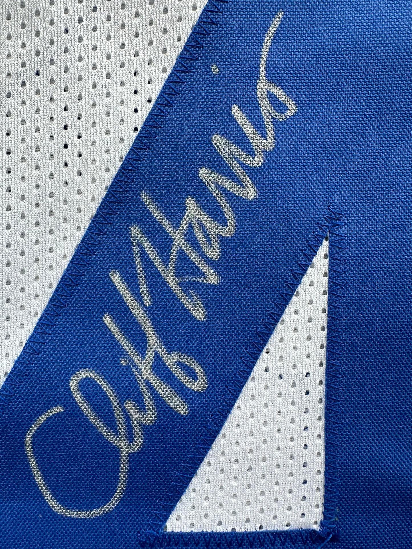 CLIFF HARRIS DALLAS COWBOYS SIGNED 2XL WHITE JERSEY BAS COA