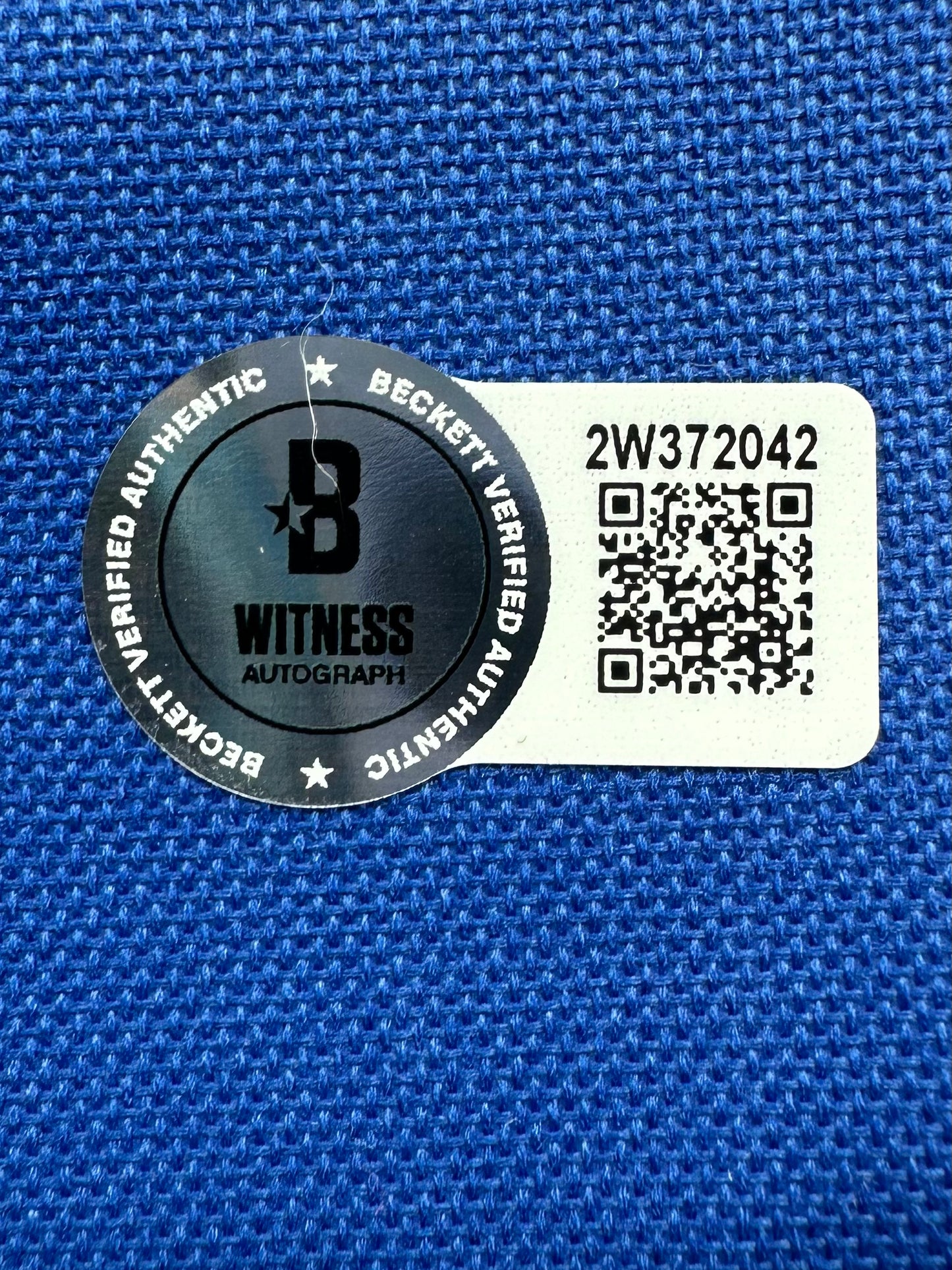 CLIFF HARRIS DALLAS COWBOYS SIGNED 2XL WHITE JERSEY BAS COA