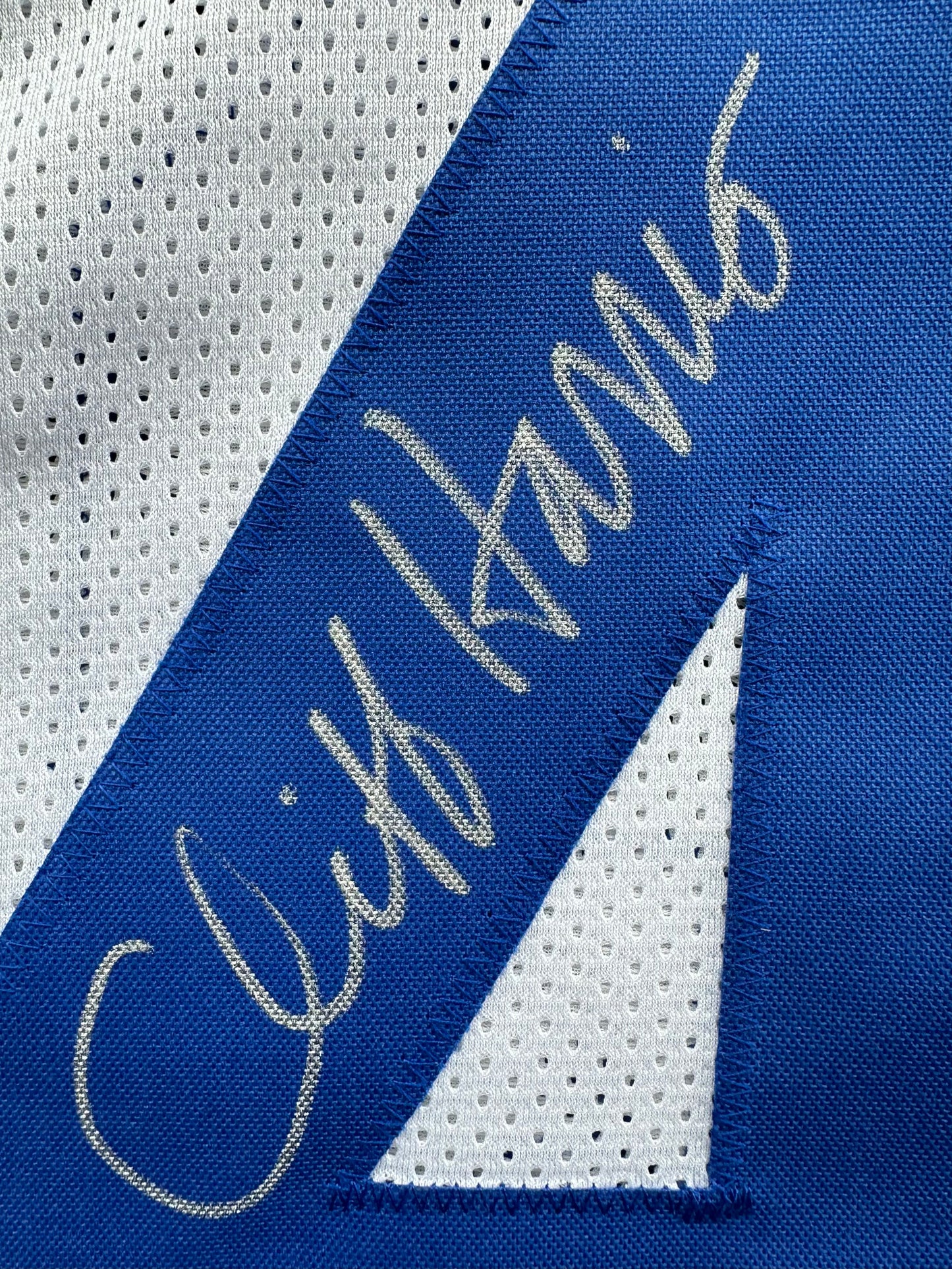 CLIFF HARRIS DALLAS COWBOYS SIGNED 2XL WHITE JERSEY BAS COA