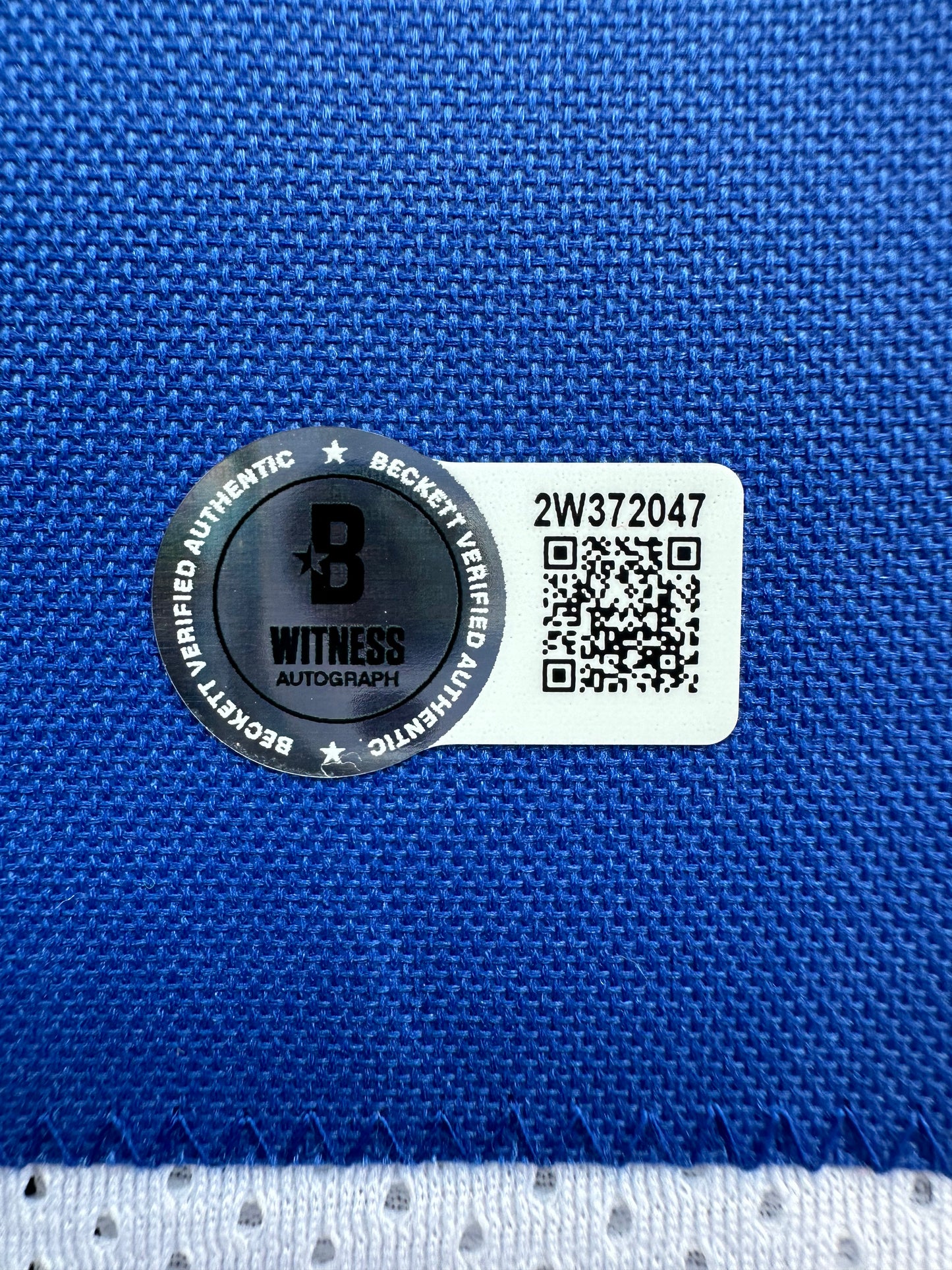 CLIFF HARRIS DALLAS COWBOYS SIGNED 3XL WHITE JERSEY BAS COA