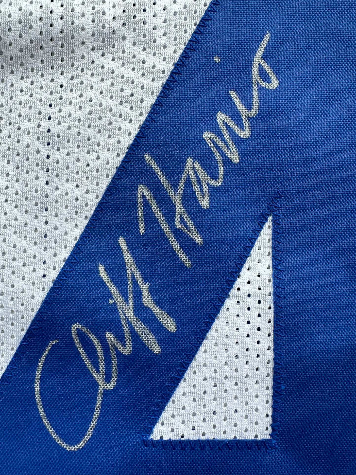 CLIFF HARRIS DALLAS COWBOYS SIGNED 3XL WHITE JERSEY BAS COA