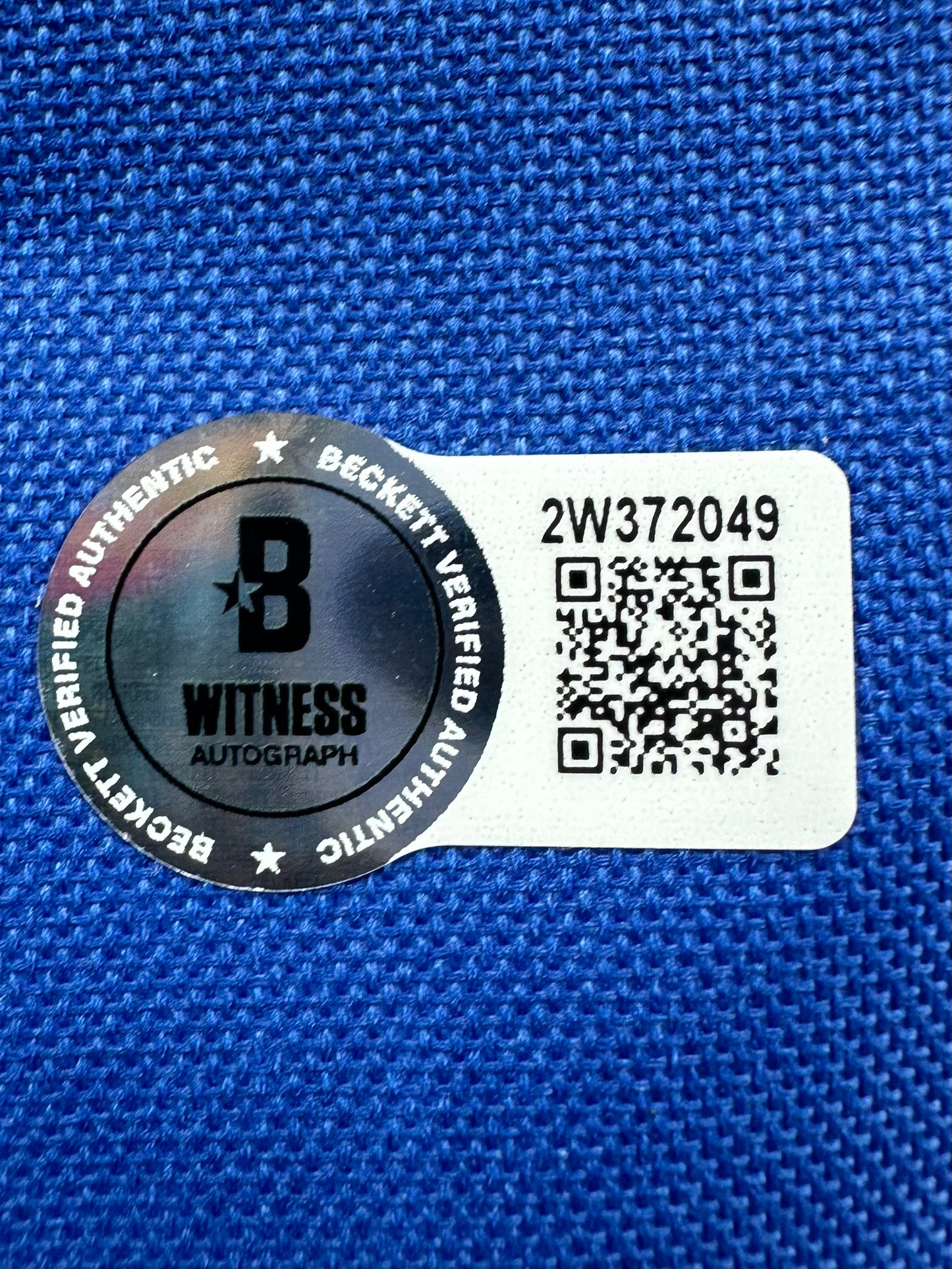 CLIFF HARRIS DALLAS COWBOYS SIGNED 3XL WHITE JERSEY BAS COA