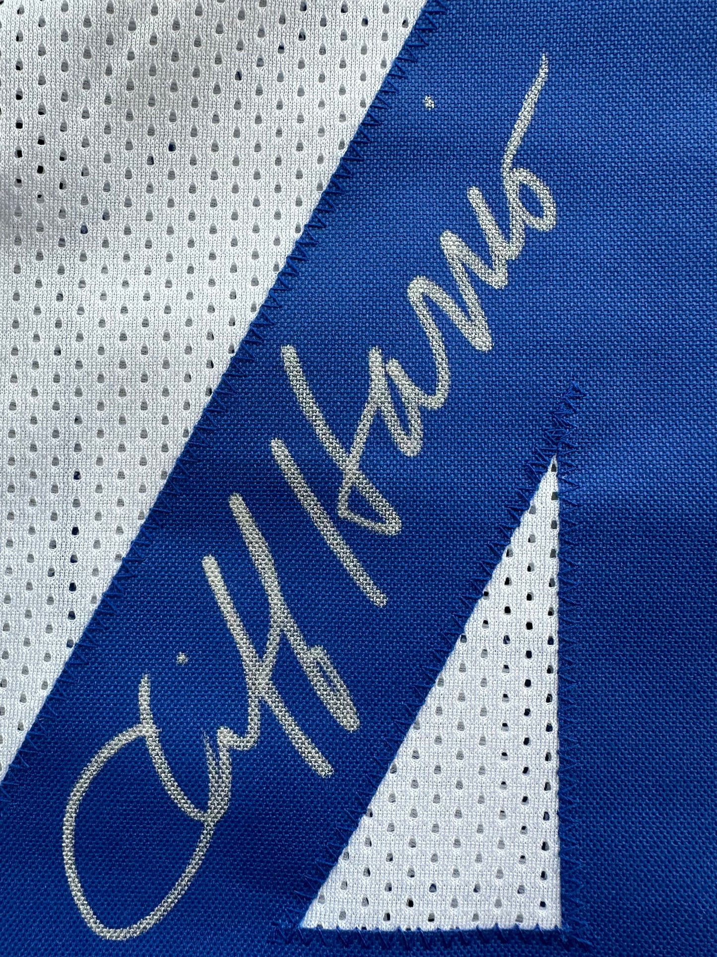 CLIFF HARRIS DALLAS COWBOYS SIGNED 3XL WHITE JERSEY BAS COA