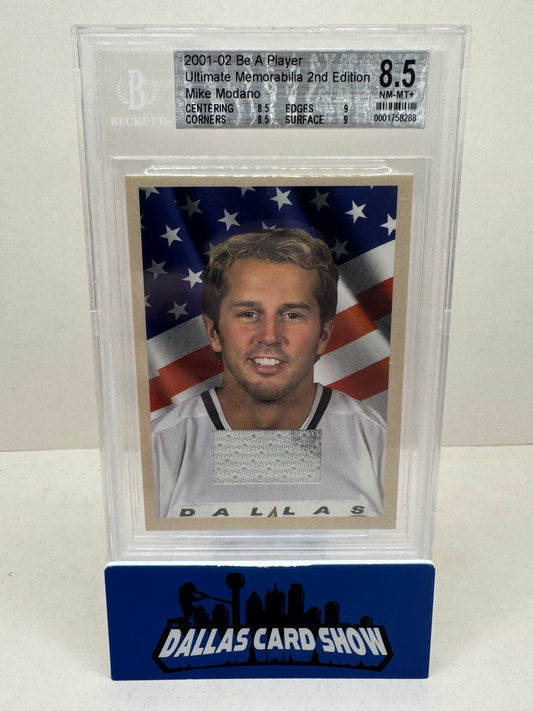 2001-02 Be A Player Ultimate Memorabilia 2nd Edition Mike Modano 16/30