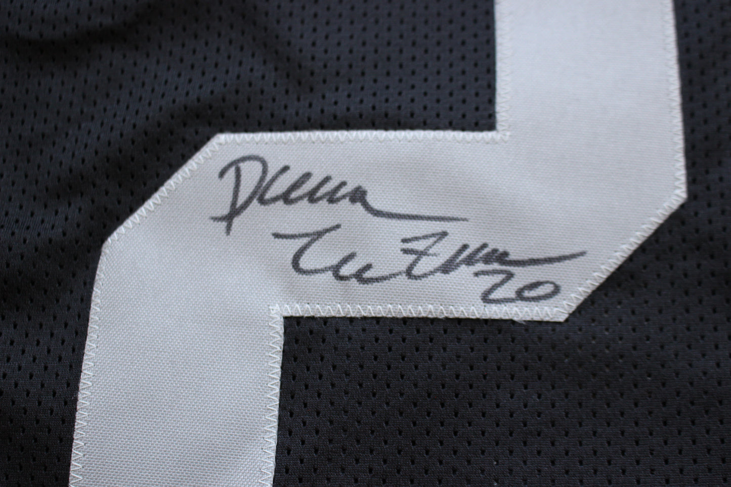 DARREN McFADDEN OAKLAND RAIDERS SIGNED FOOTBALL JERSEY Arkansas Razorbacks BAS