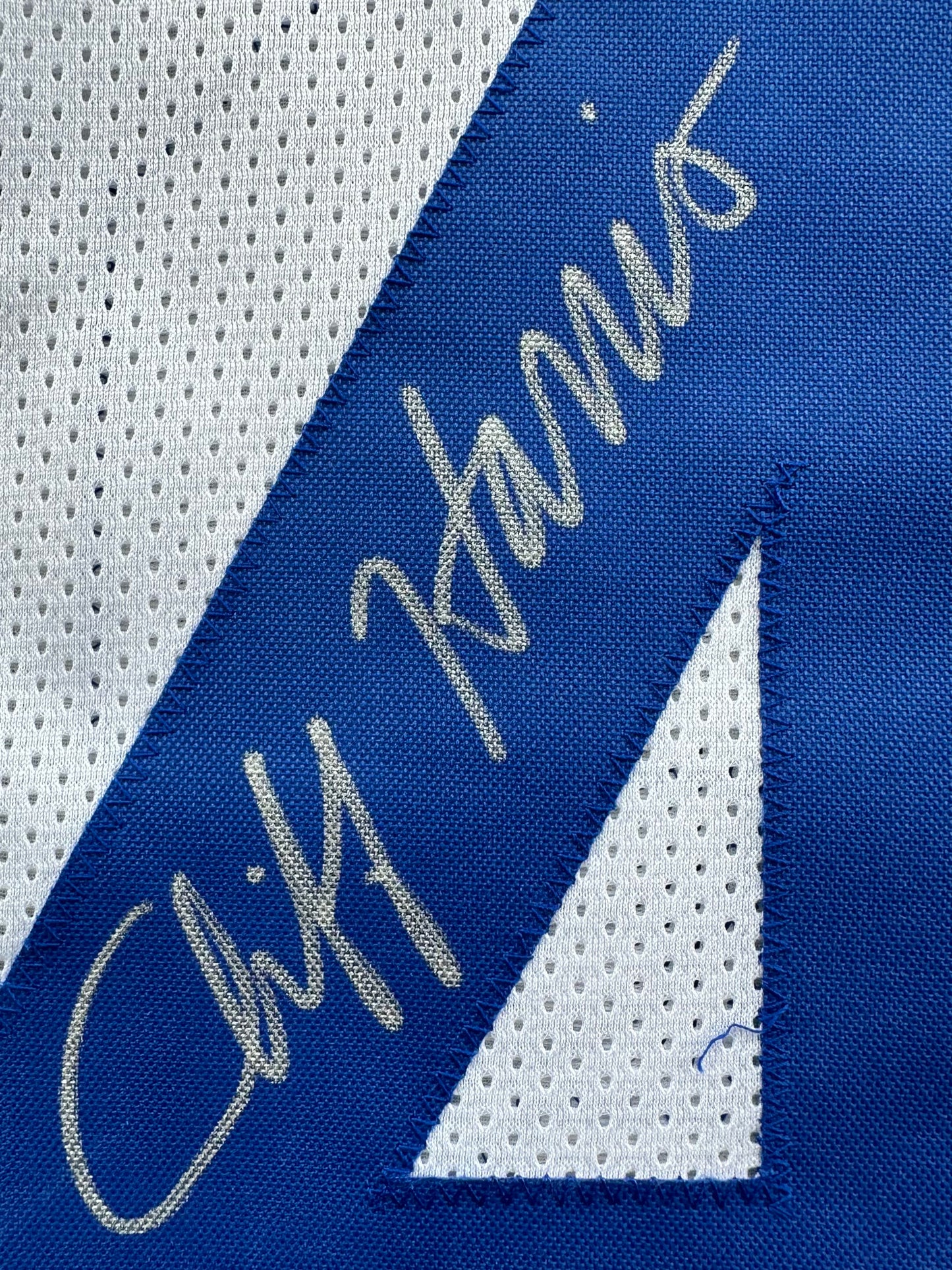 CLIFF HARRIS DALLAS COWBOYS SIGNED 3XL WHITE JERSEY BAS COA