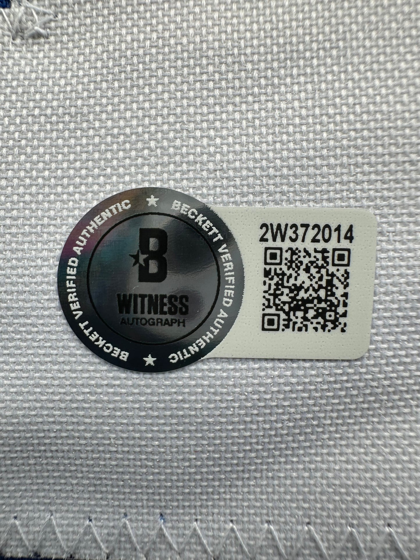 CLIFF HARRIS DALLAS COWBOYS SIGNED Medium BLUE JERSEY BAS COA