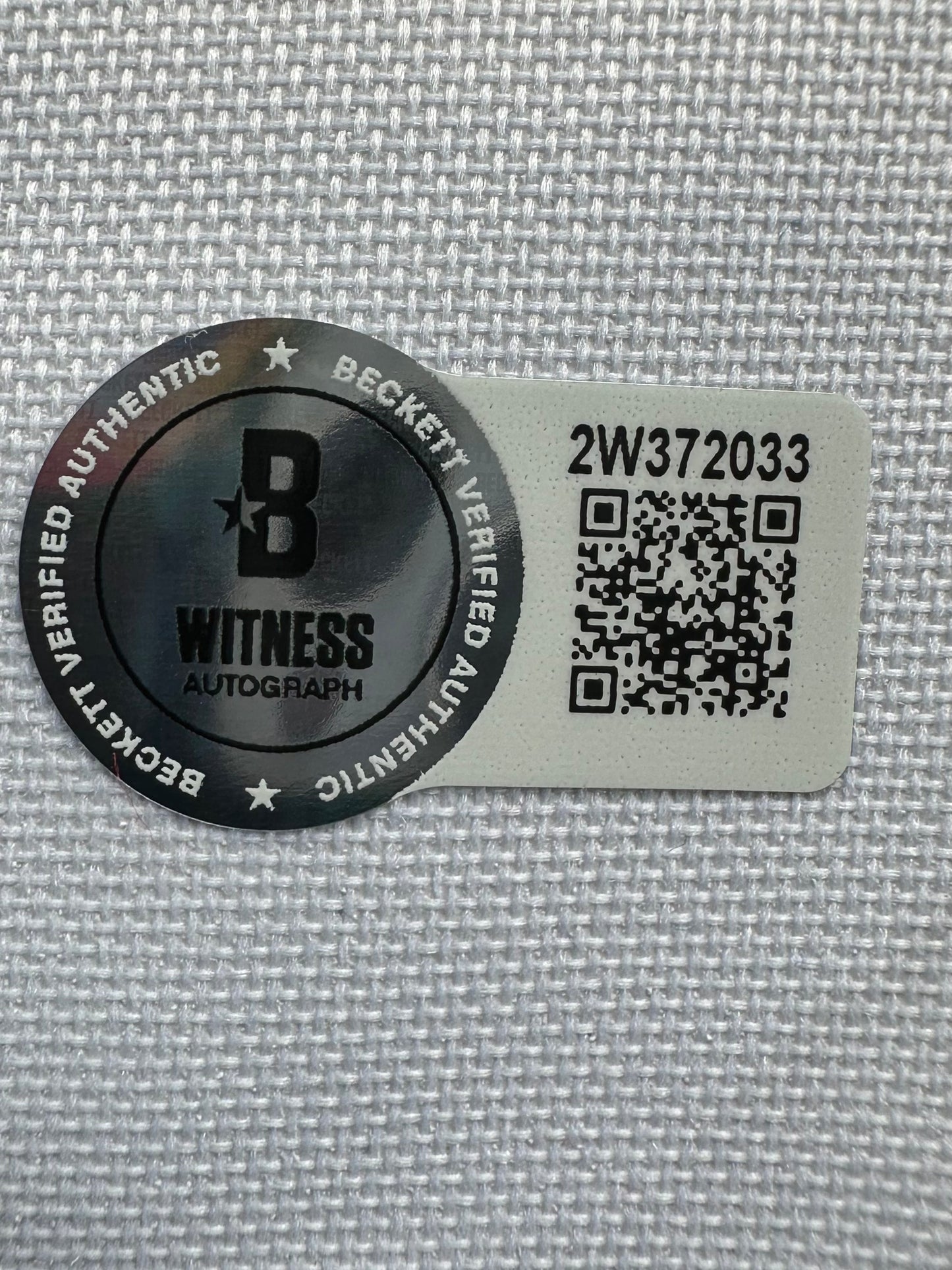 CLIFF HARRIS DALLAS COWBOYS SIGNED Large BLUE JERSEY BAS COA