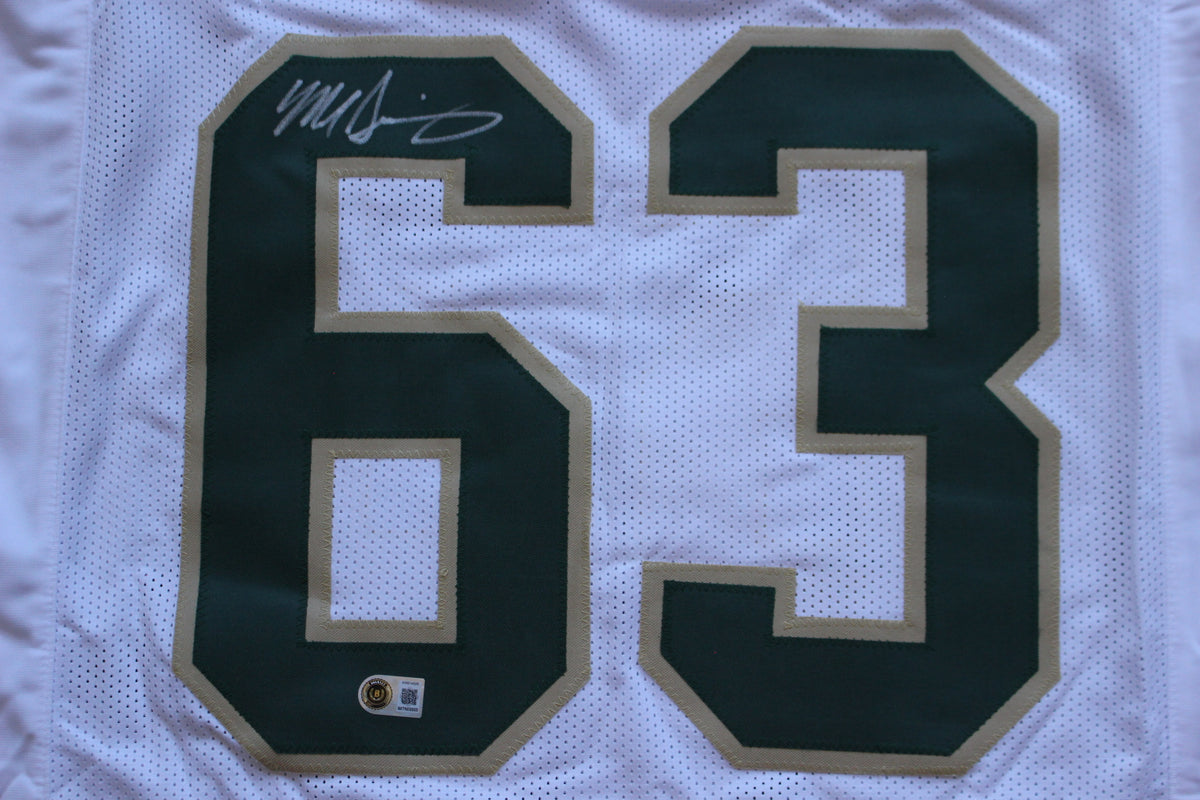 MIKE SINGLETARY BAYLOR BEARS SIGNED HOME JERSEY Chicago Bears BAS