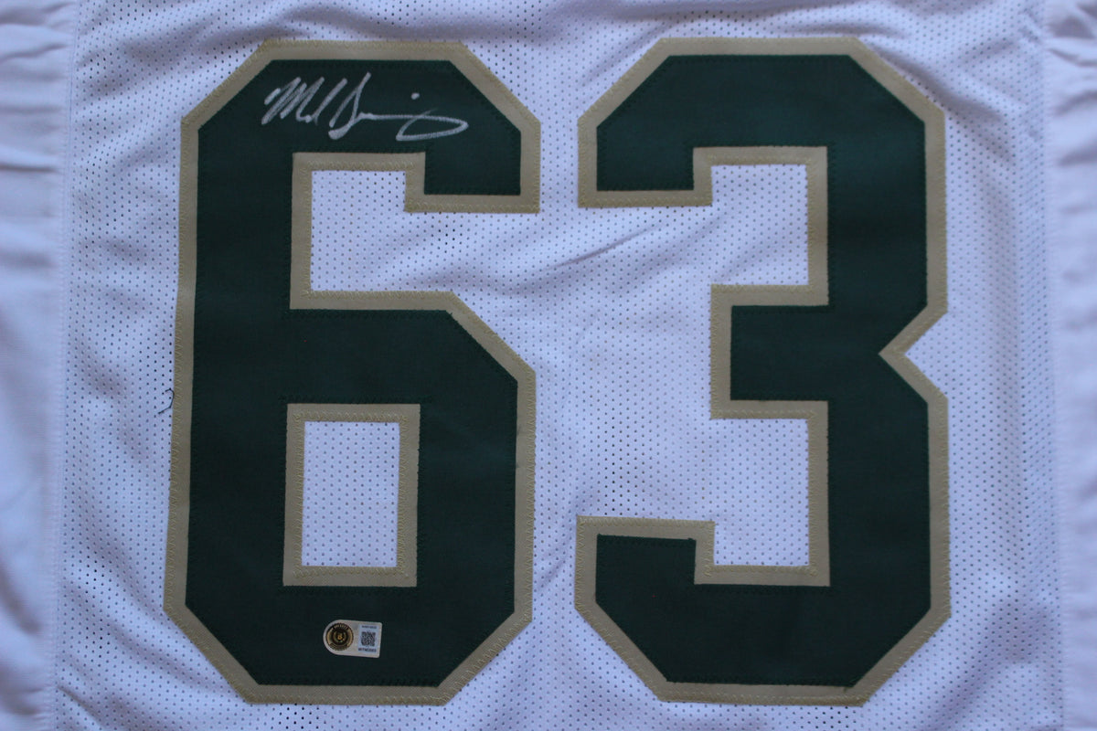 MIKE SINGLETARY BAYLOR BEARS SIGNED HOME JERSEY Chicago Bears BAS
