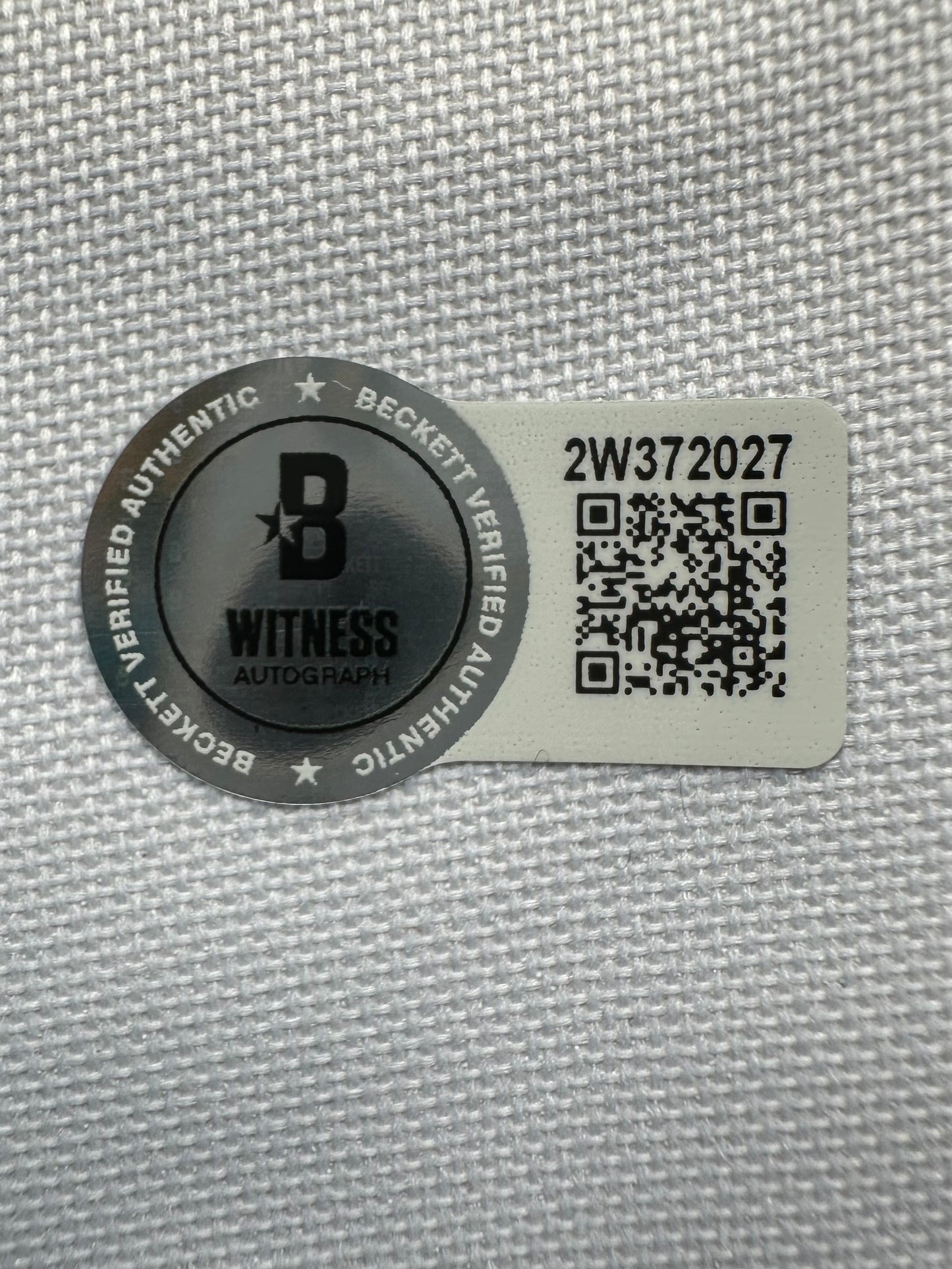 CLIFF HARRIS DALLAS COWBOYS SIGNED XL BLUE JERSEY BAS COA