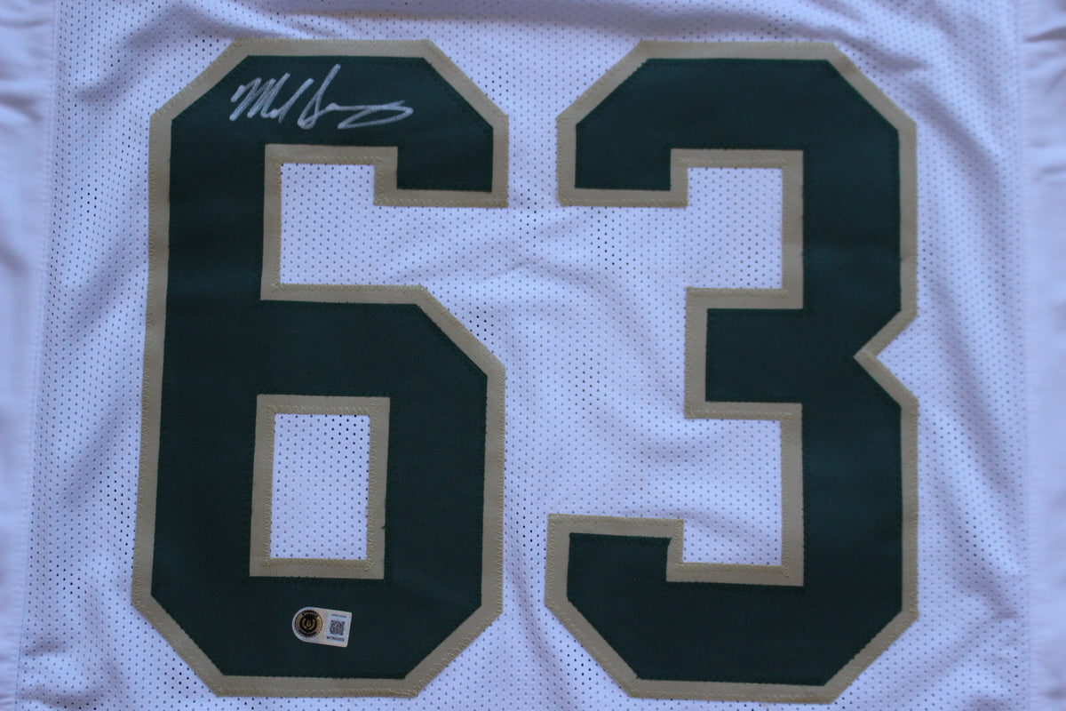 MIKE SINGLETARY BAYLOR BEARS SIGNED HOME JERSEY Chicago Bears BAS