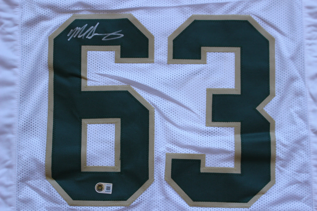 MIKE SINGLETARY BAYLOR BEARS SIGNED HOME JERSEY Chicago Bears BAS